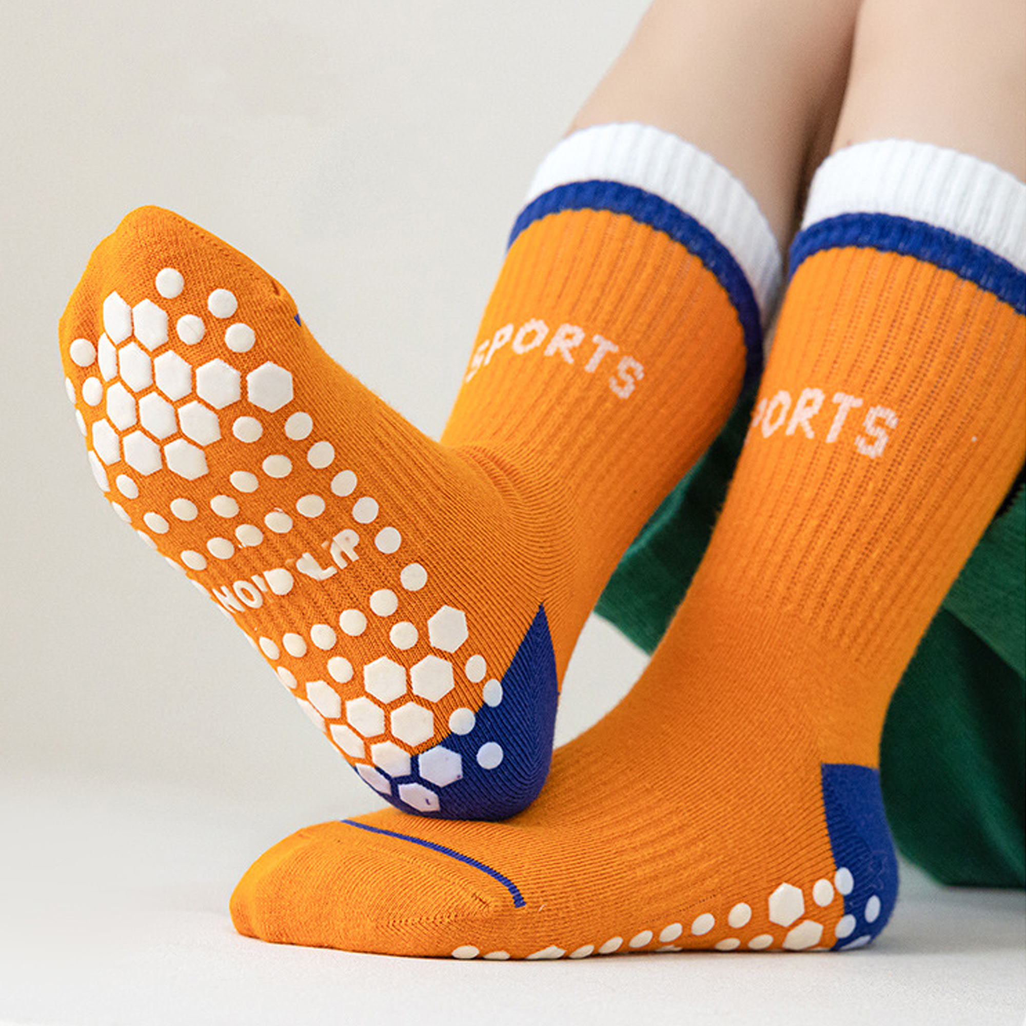 Winter Non-Slip Mid-Calf Kids Socks 4
