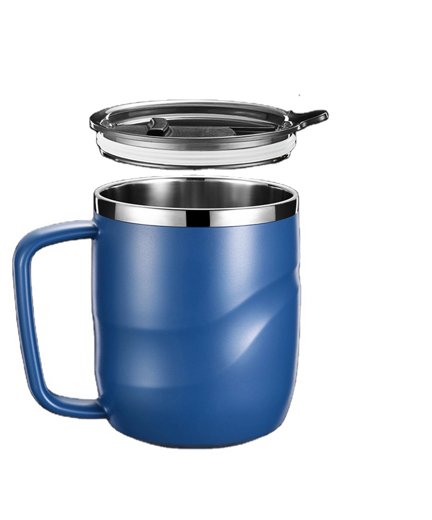 14 Oz. 304 Stainless Steel Coffee Mug with Handle 4