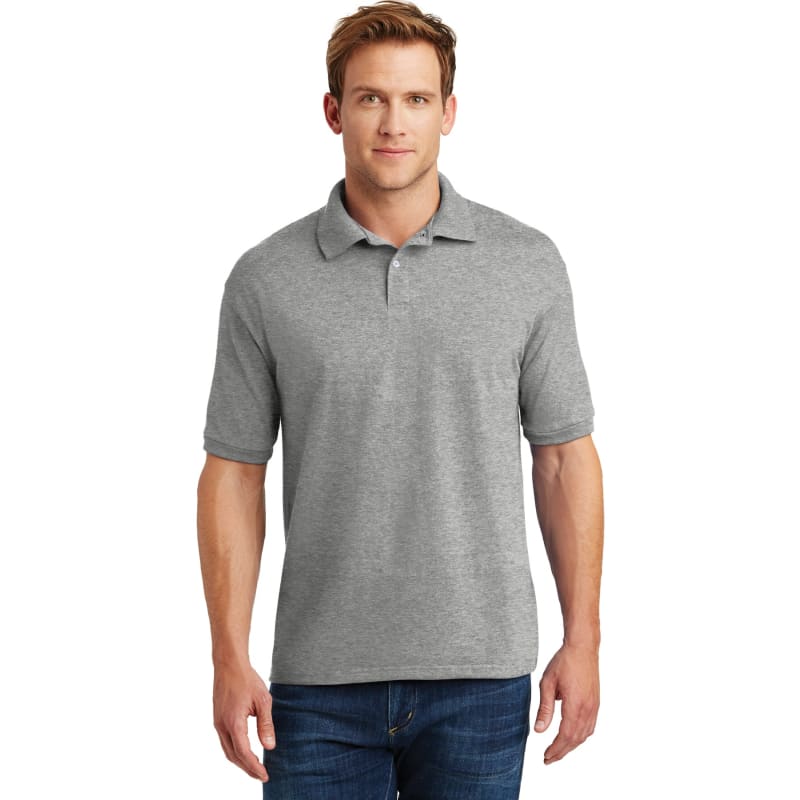 Hanes EcoSmart - 5.2-Ounce Jersey Knit Sport Shirt 44