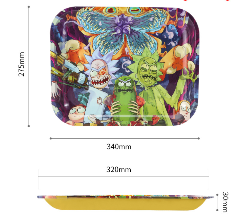 Glow Rolling Tray Service Cigarette Trays 2
