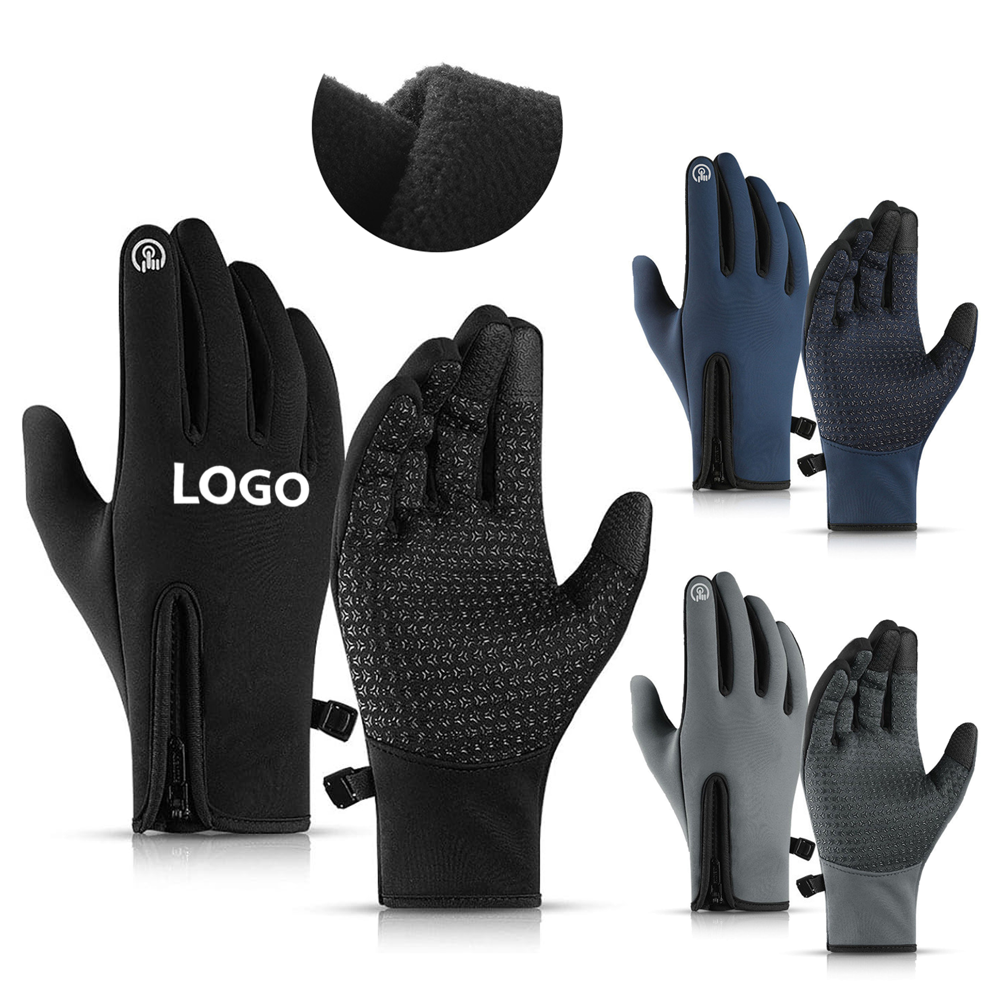 Winter Waterproof Touchscreen Thermal Gloves 2