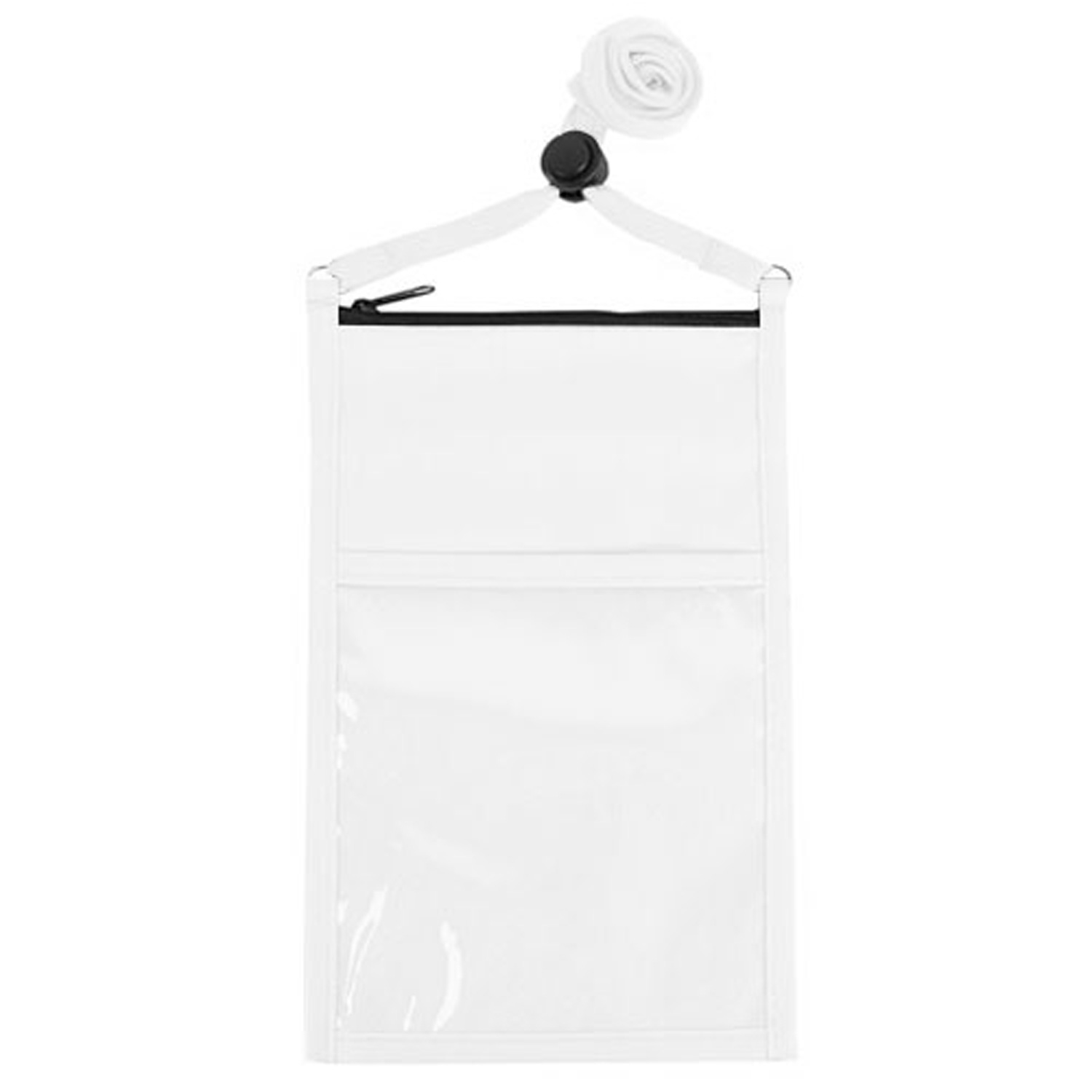 POLYESTER LARGE DOUBLE POUCH NECK WALLET 9