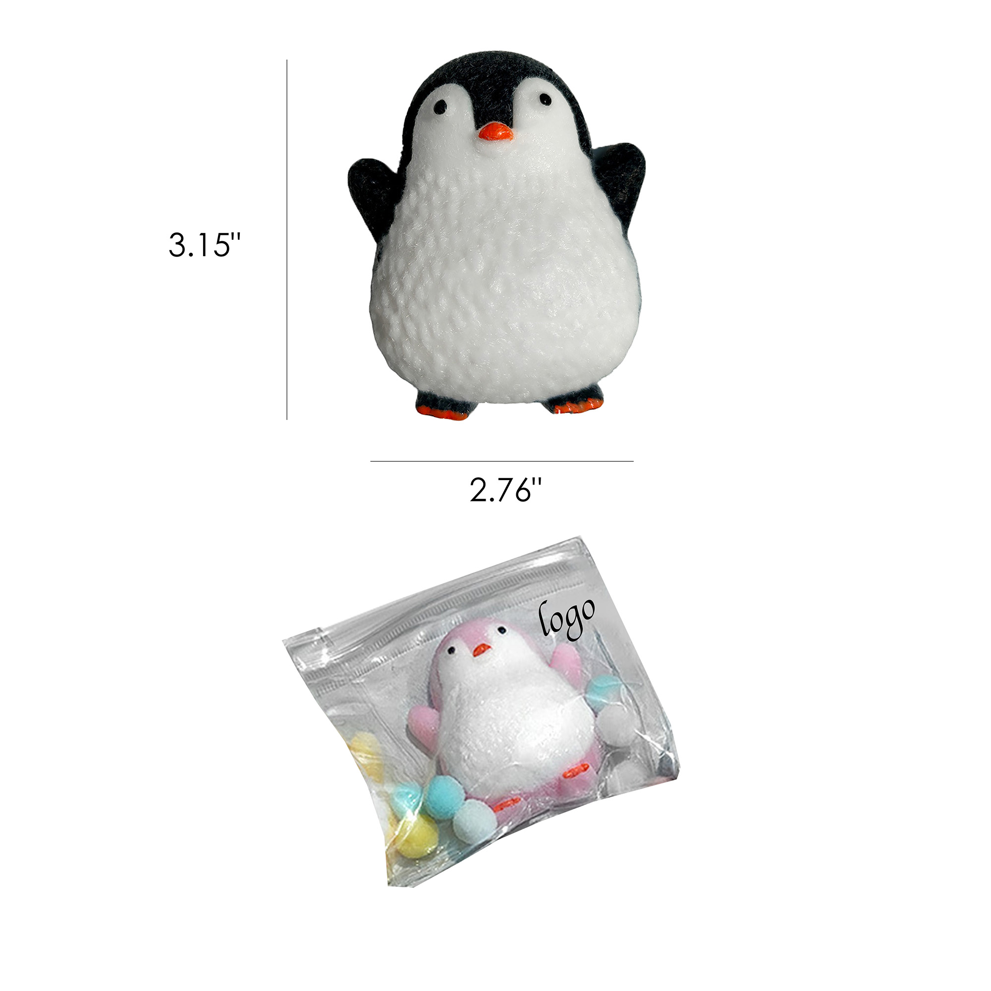 MOQ100 Stress-Relief Penguin Toy 8