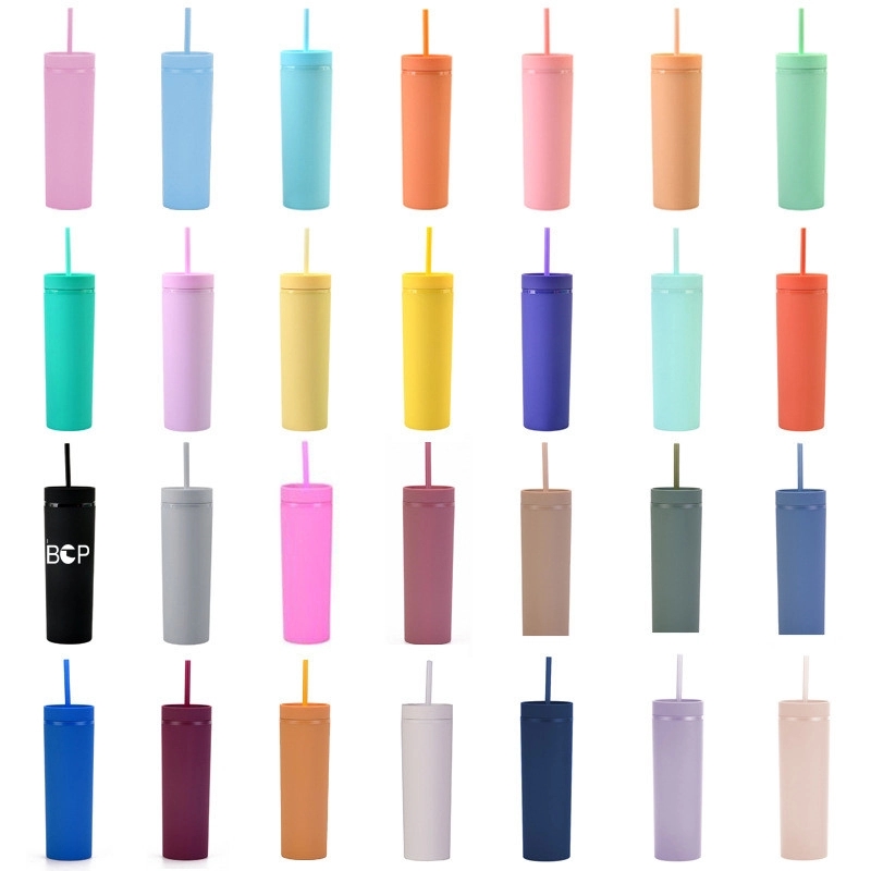 Tumblers with Lids and Straws 5