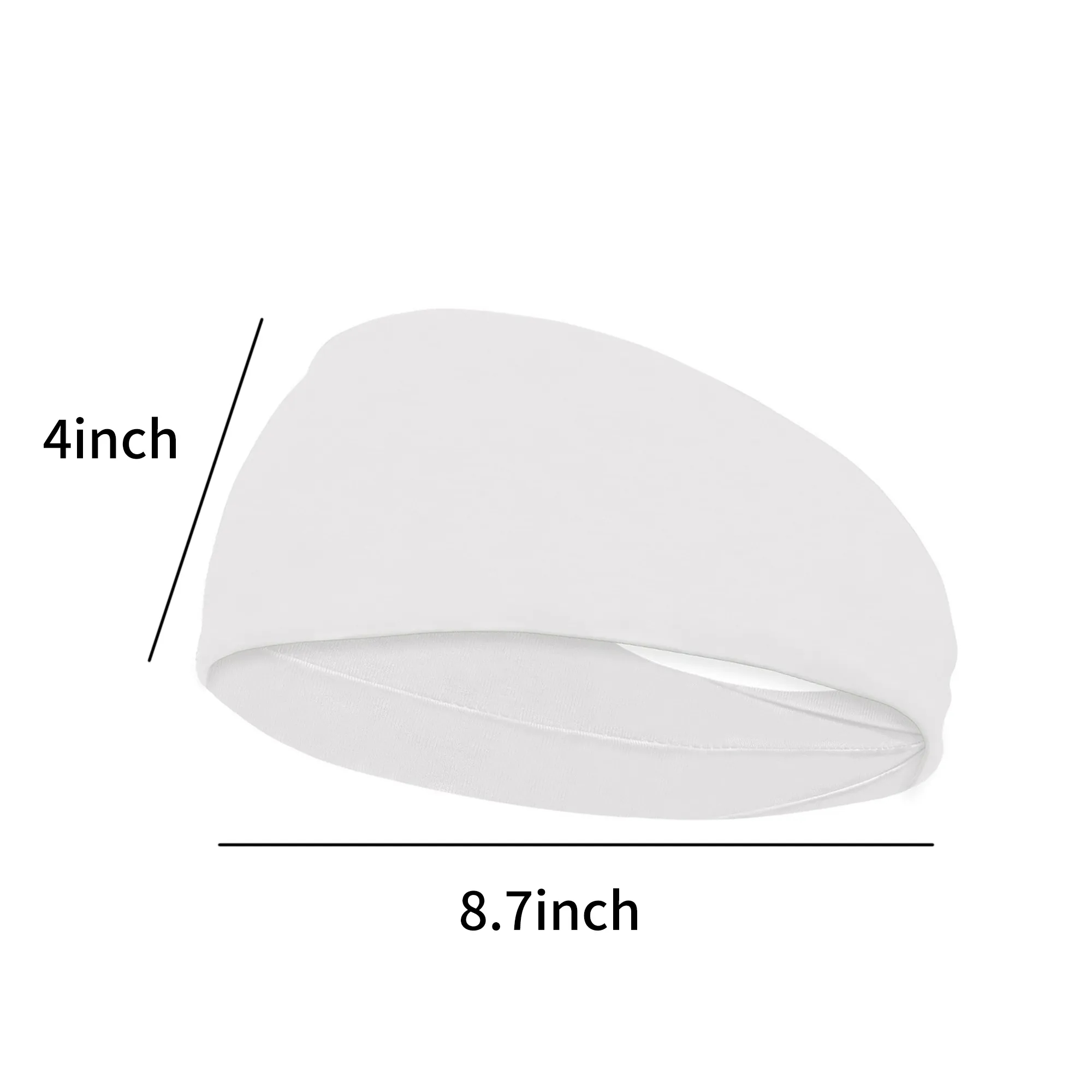 Wide Elastic Sport Headband 26