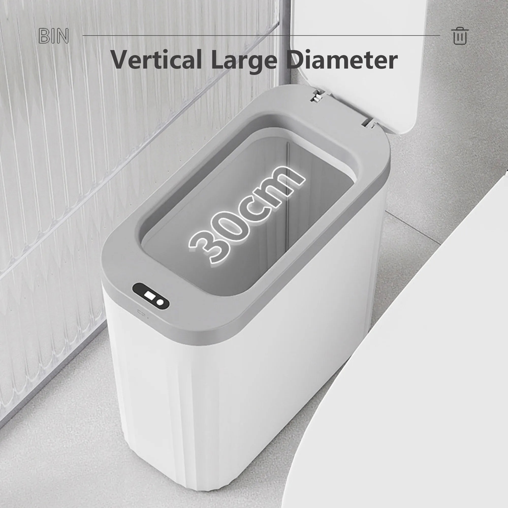Large Capacity Sensor Trash Can 3