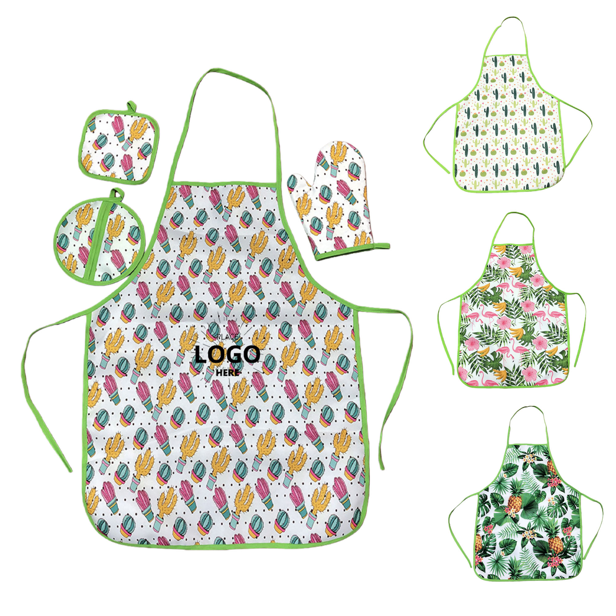 Bib Apron Home Kitchen Set 2