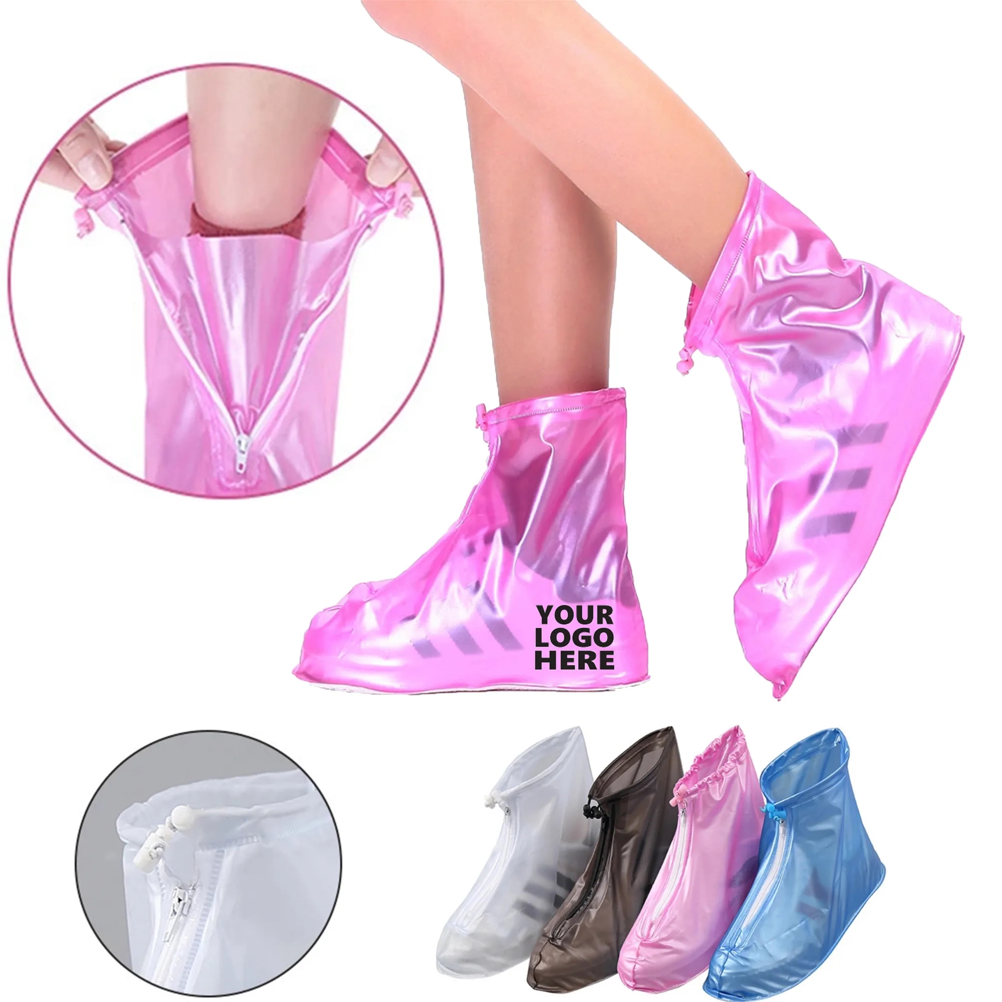 Anti-Lip Thickened Waterproof Shoe Cover 2