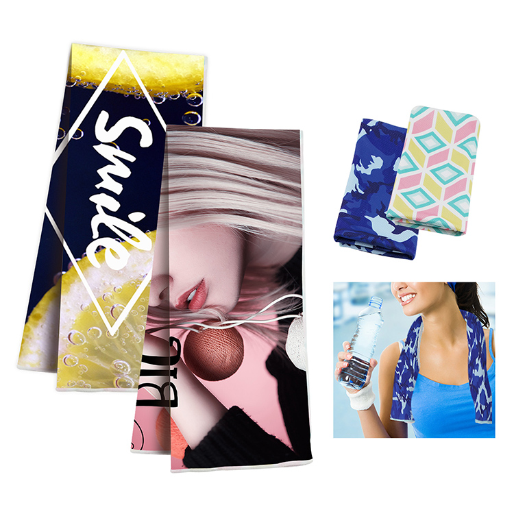 Free Shipping Full Color Cooling Towel 2