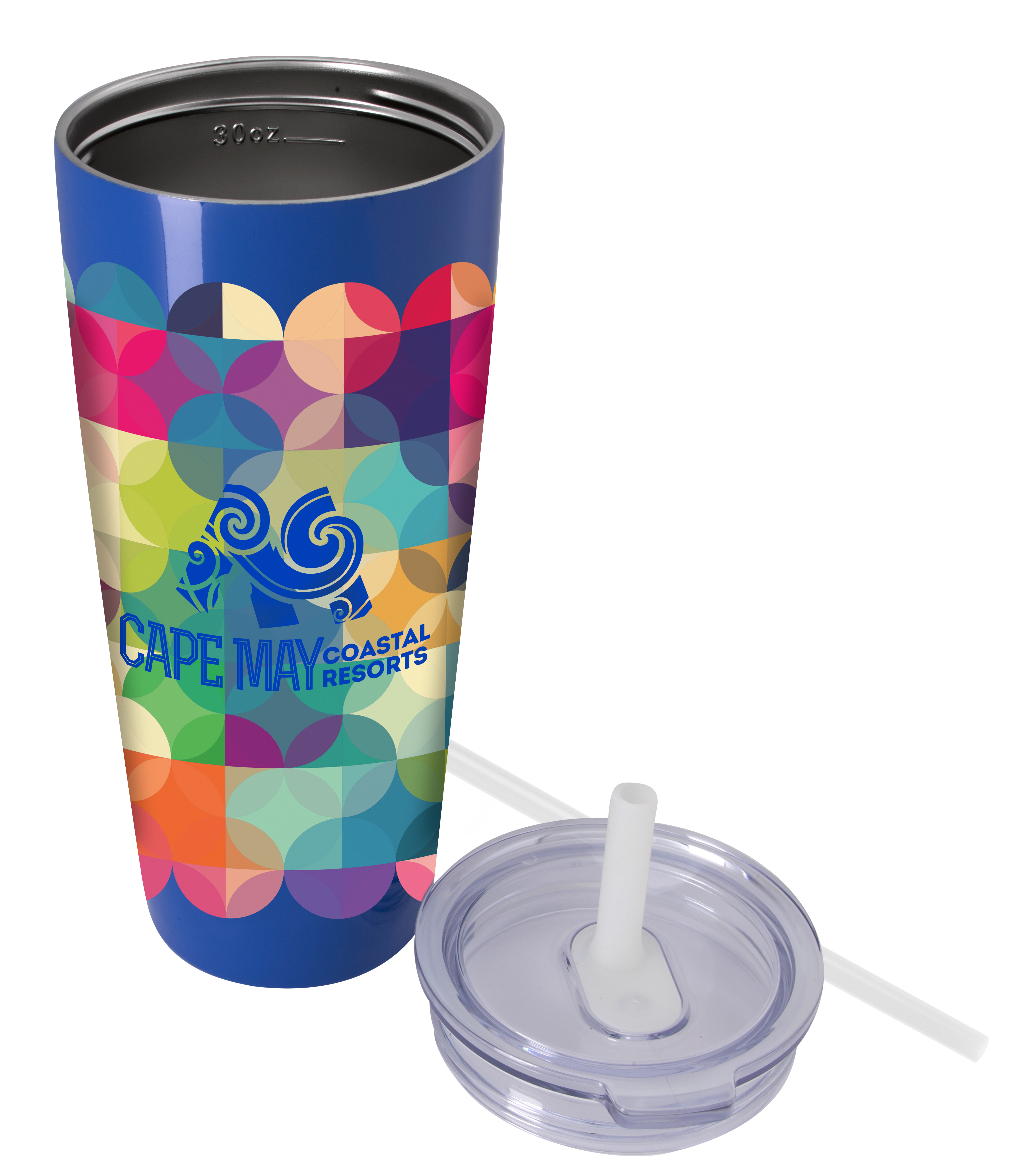 Built-in Straw Vacuum Tumbler 30 oz