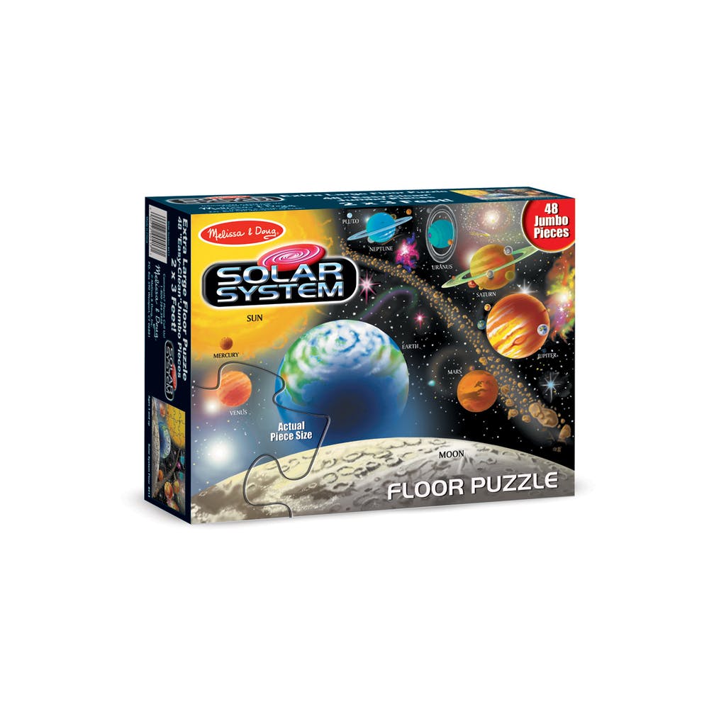 Melissa & Doug Floor Puzzle - Solar System 48 pieces