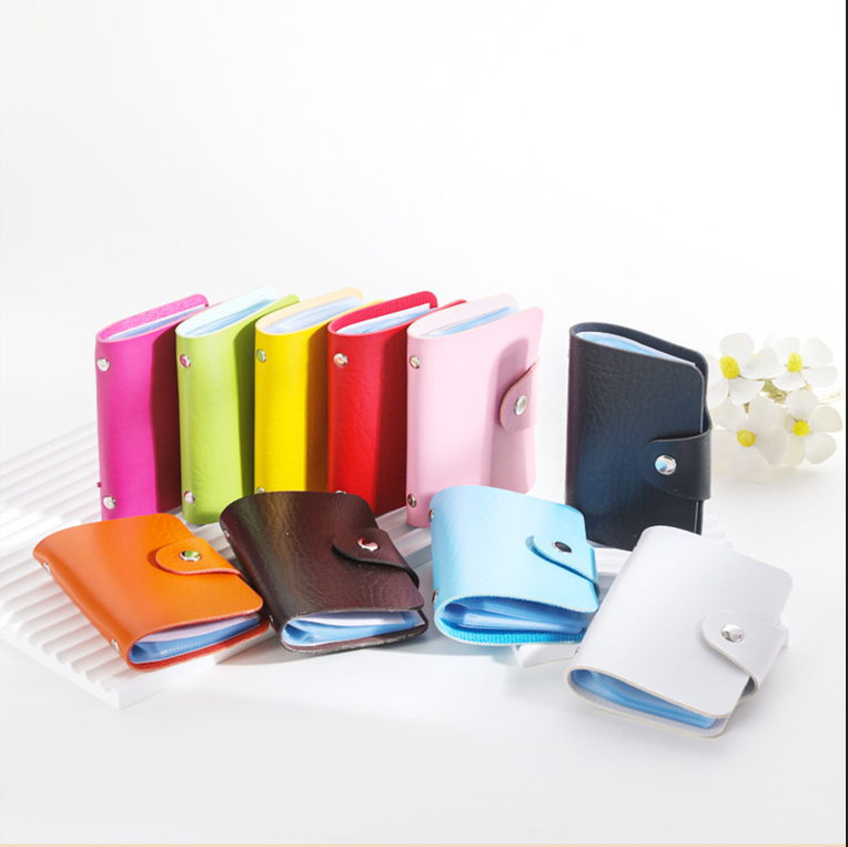 PU Leather Credit Card Cover ID Holder 3