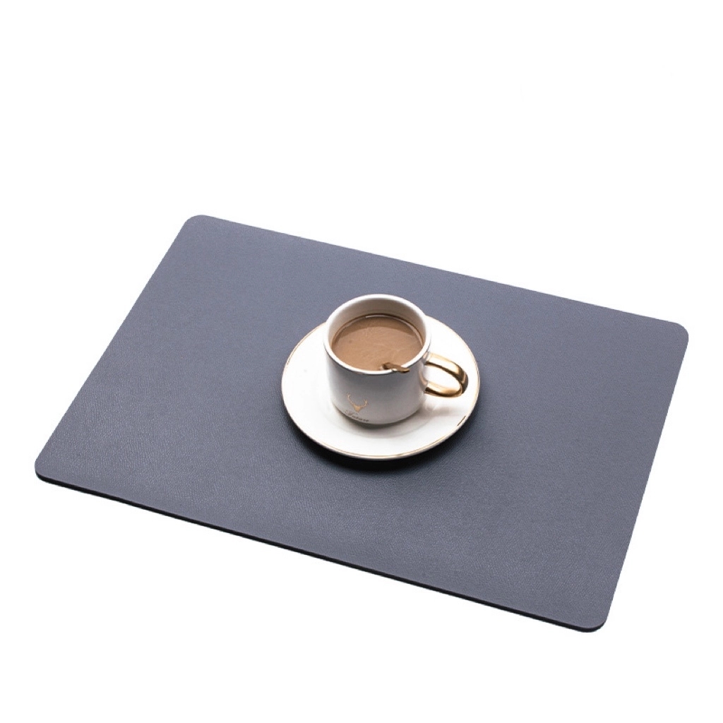 11.8" X 11.8" Nordic Leather Mat MOQ 100PCS 2