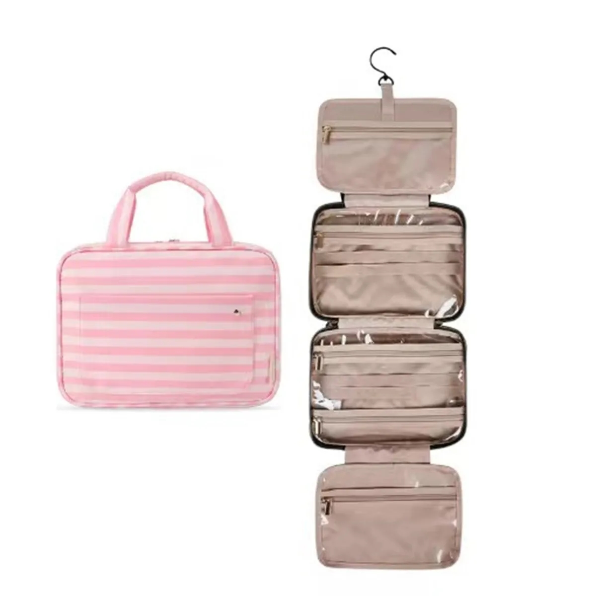 Hanging Travel Toiletry Bag Cosmetic Organizer for Women 2