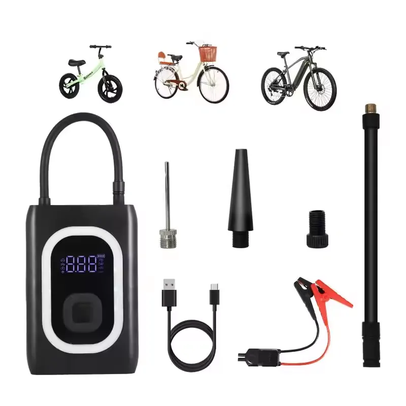 Emergency Car Jump Starter with Air Compressor 4