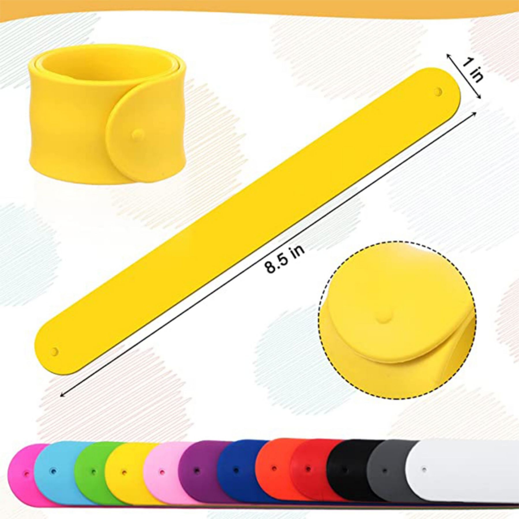 Silicone Slap Bracelets 2