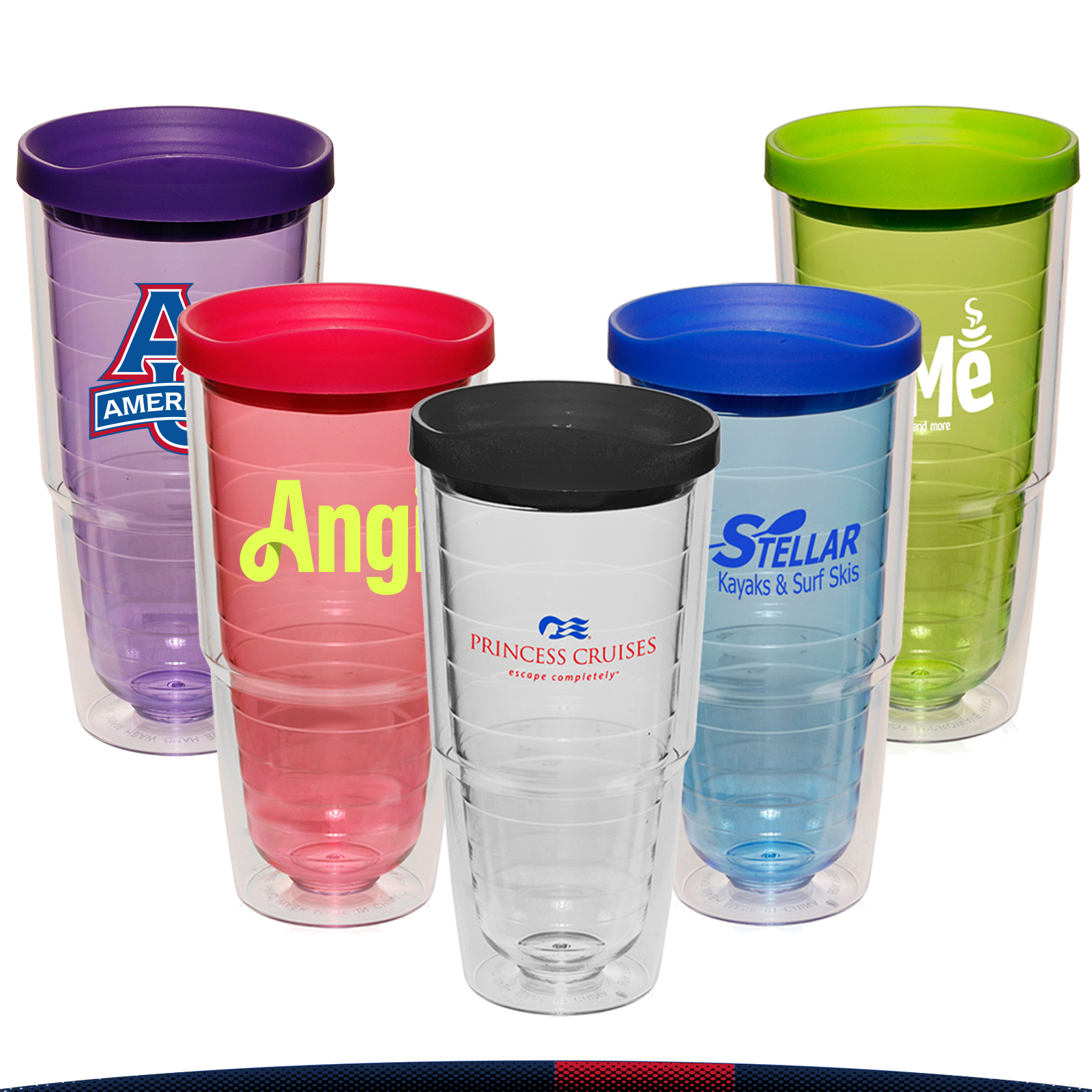 24 oz. Glannon Acrylic Tumblers 6