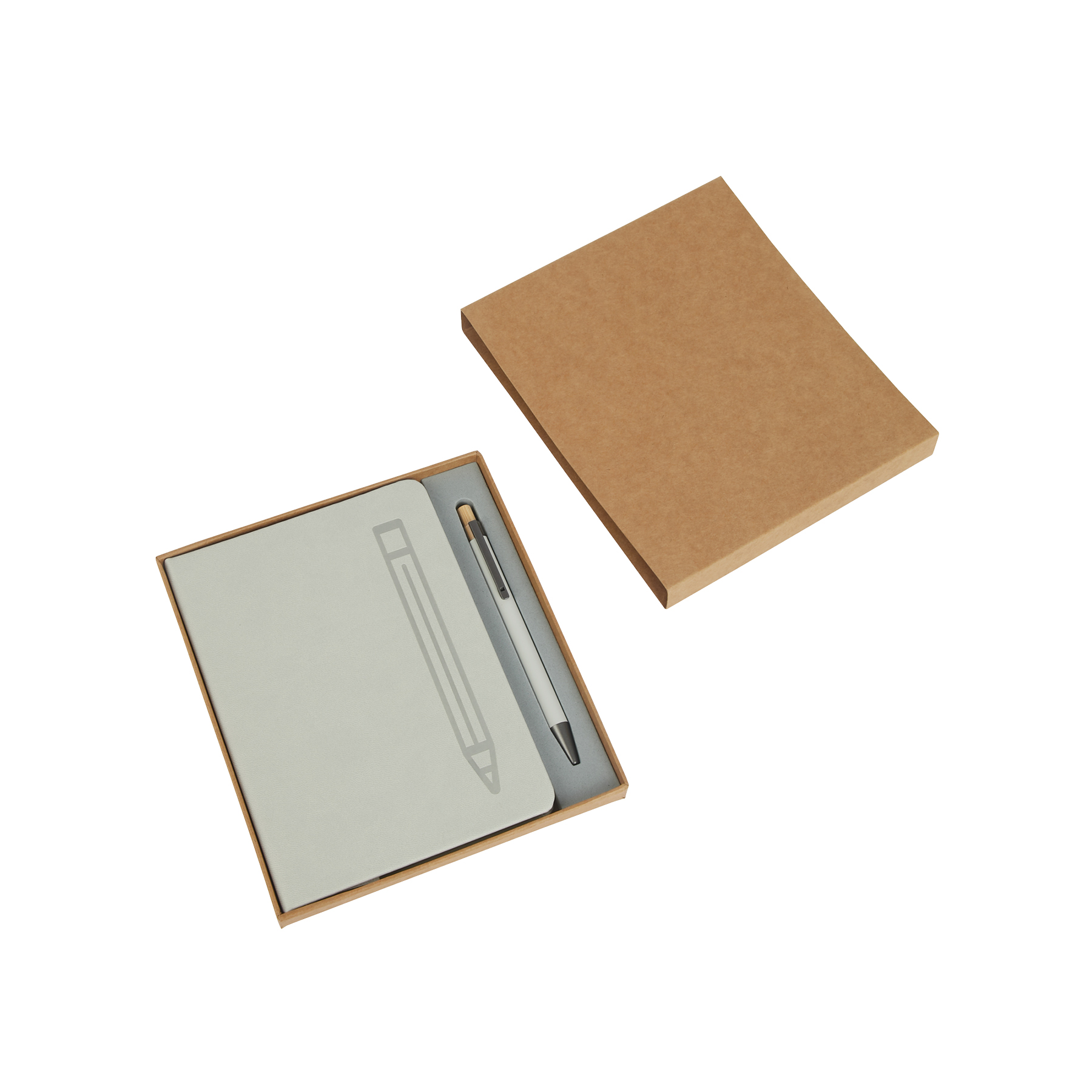 Manhattan II Gift Set w/ Magnetic Journal & Recycled Pen 32