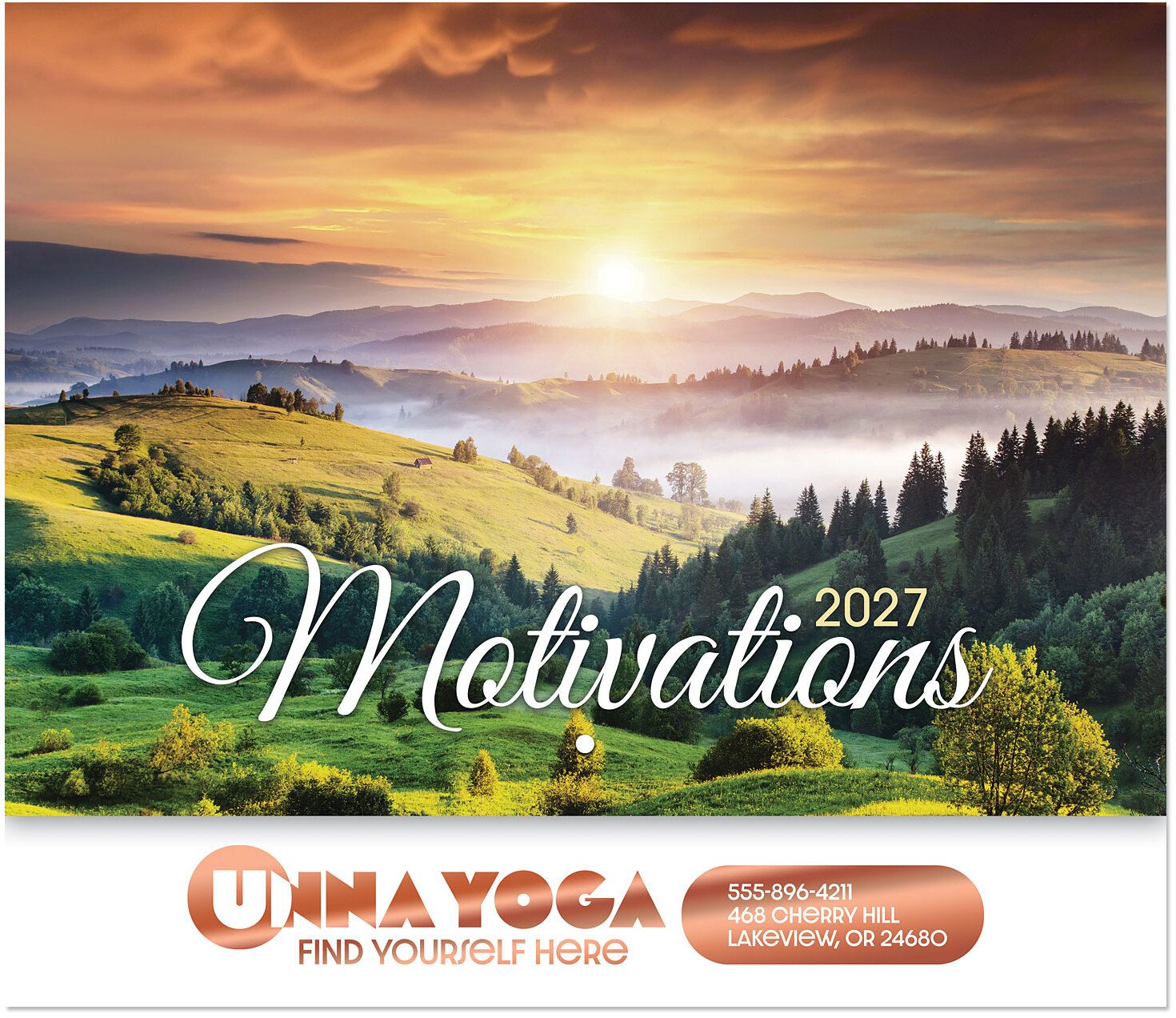 MOTIVATIONS STAPLED WALL CALENDAR 16