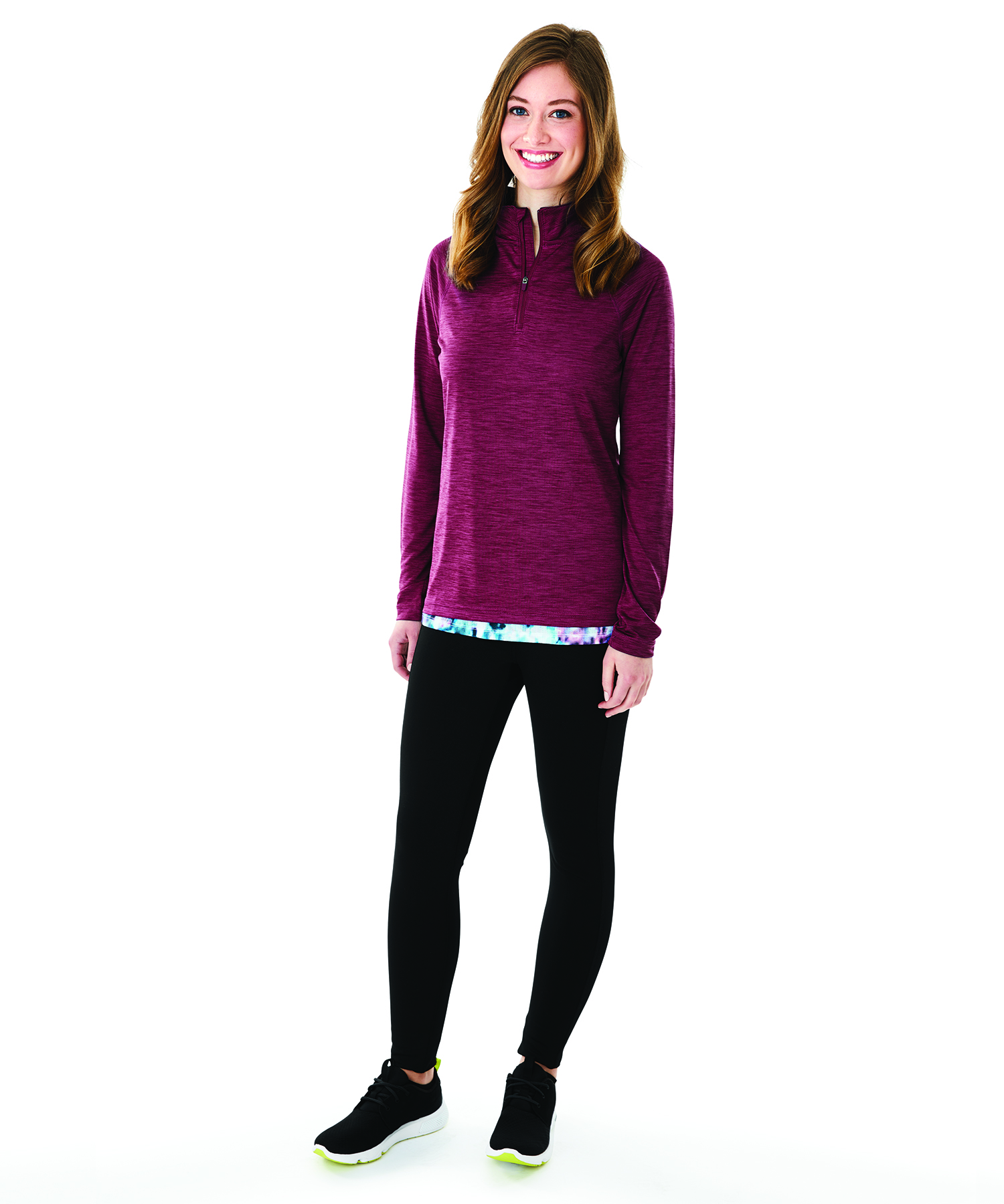Women's Space Dye Performance Pullover 26