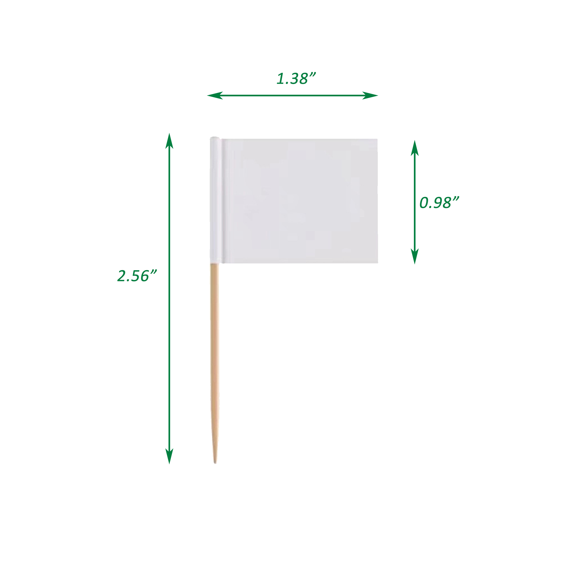 Full color customization Toothpick Flags 3