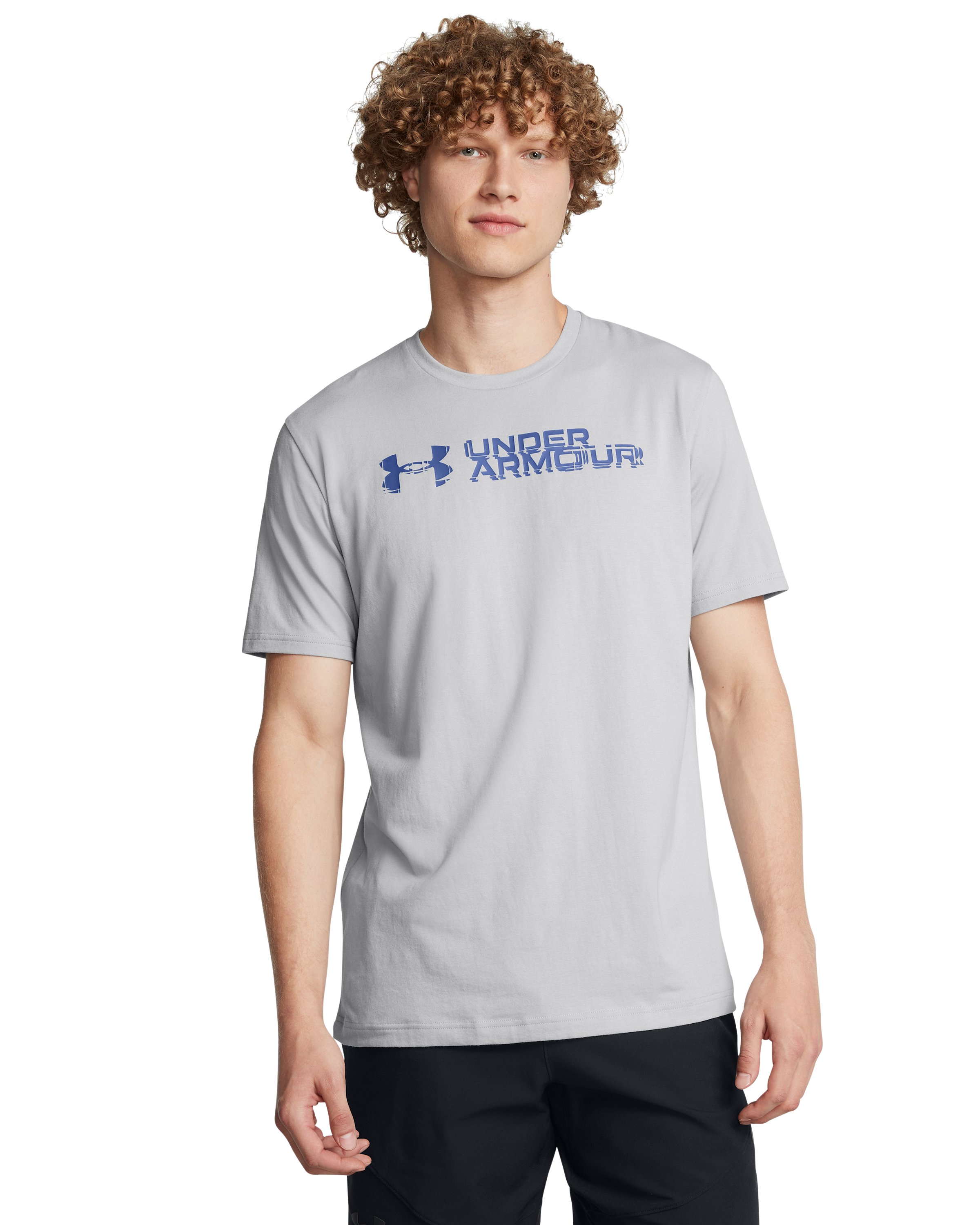 UA Sliced Wordmark Men's Short Sleeve 2