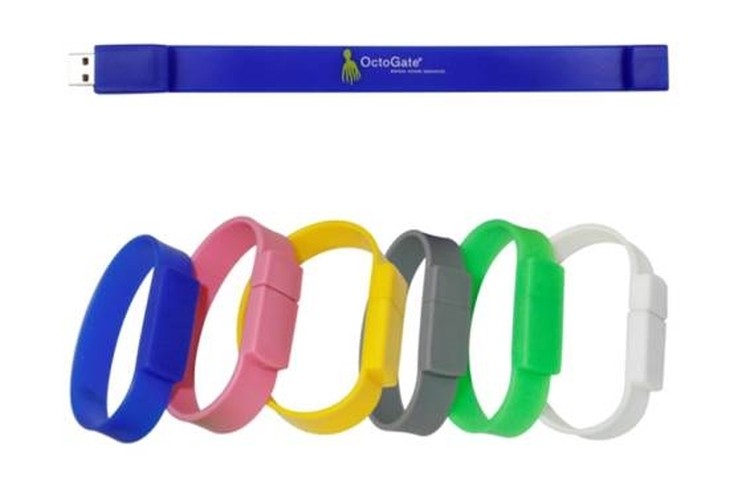 Silicone Bracelets Wristband 4GB USB Flash Drive 2