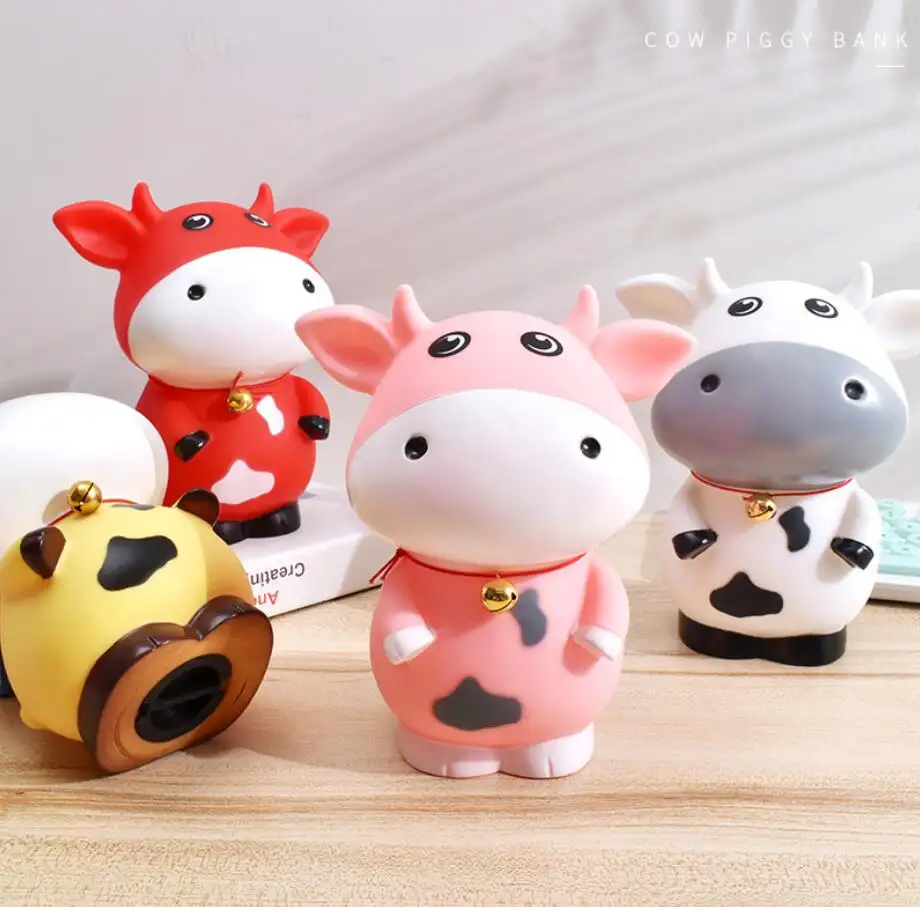 Cow Shaped Piggy Bank 2
