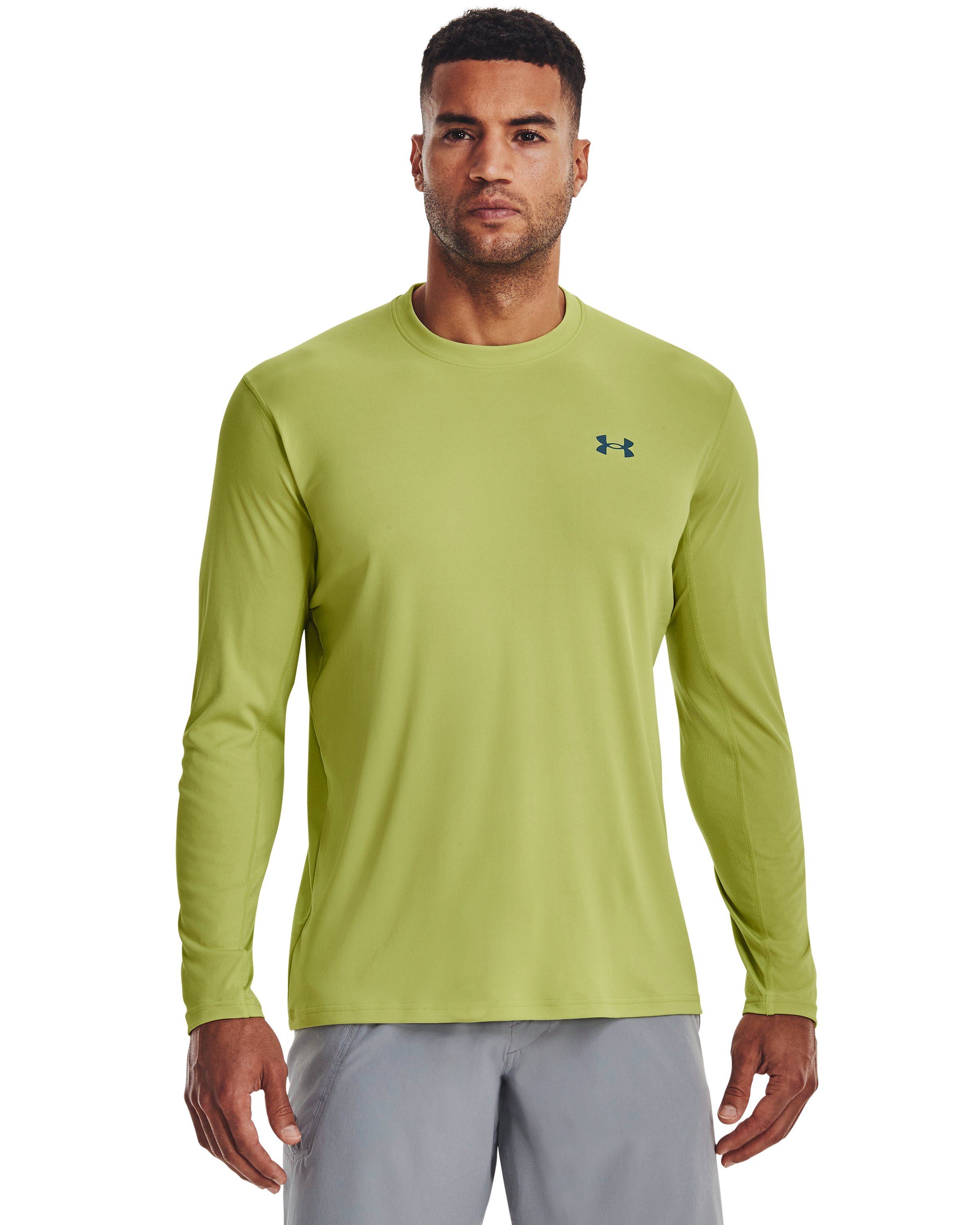 UA Iso-Chill Shorebreak Back Hook Men's Long Sleeve 8
