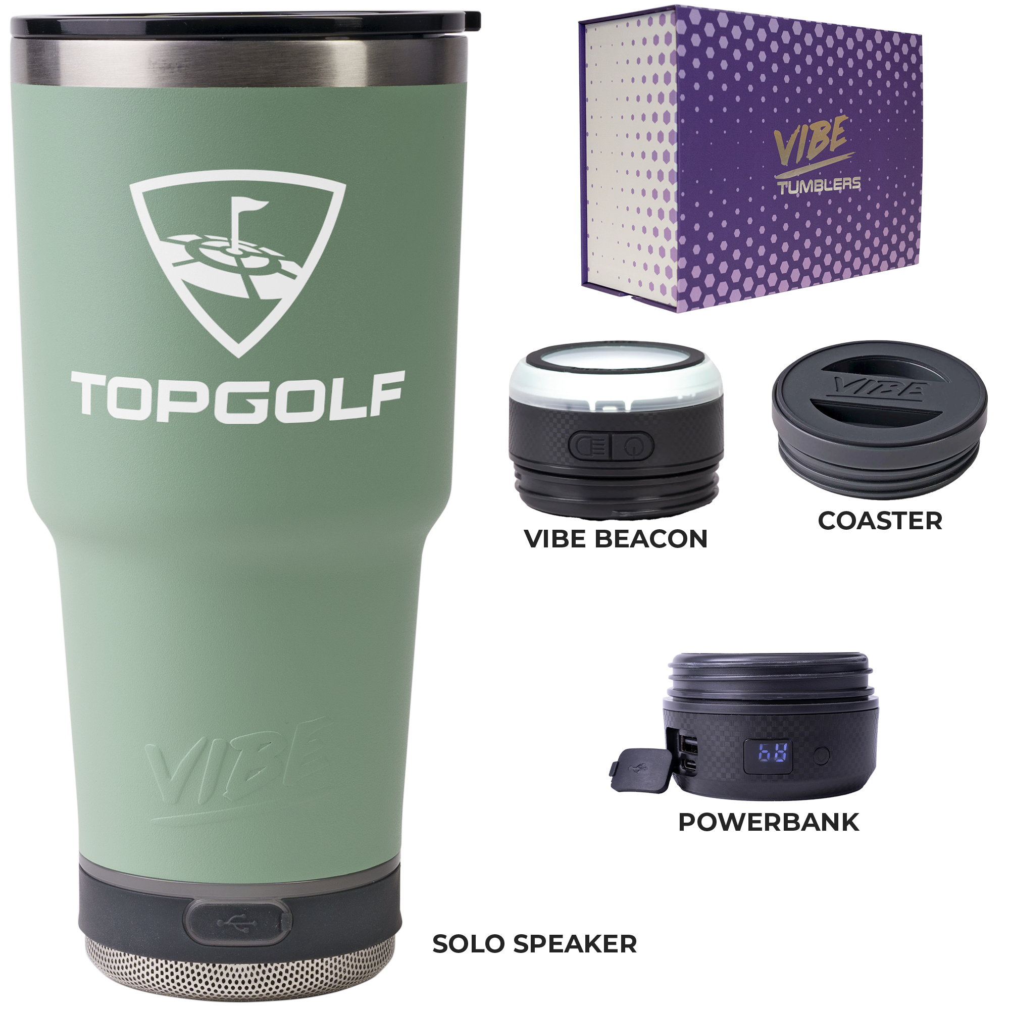 Go Caddy Vibe 28oz Tumbler Kit 8