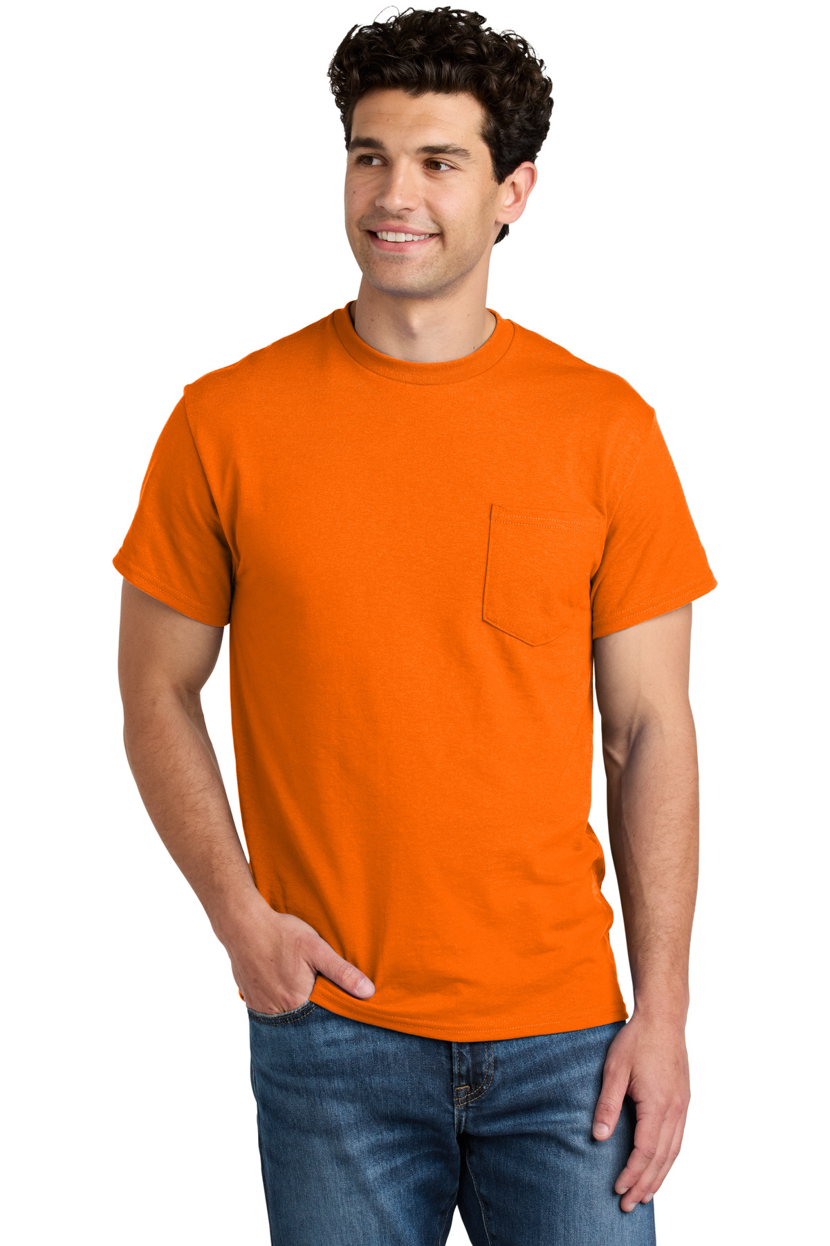 Gildan - DryBlend 50 Cotton/50 Poly Pocket T-Shirt. 8300 20