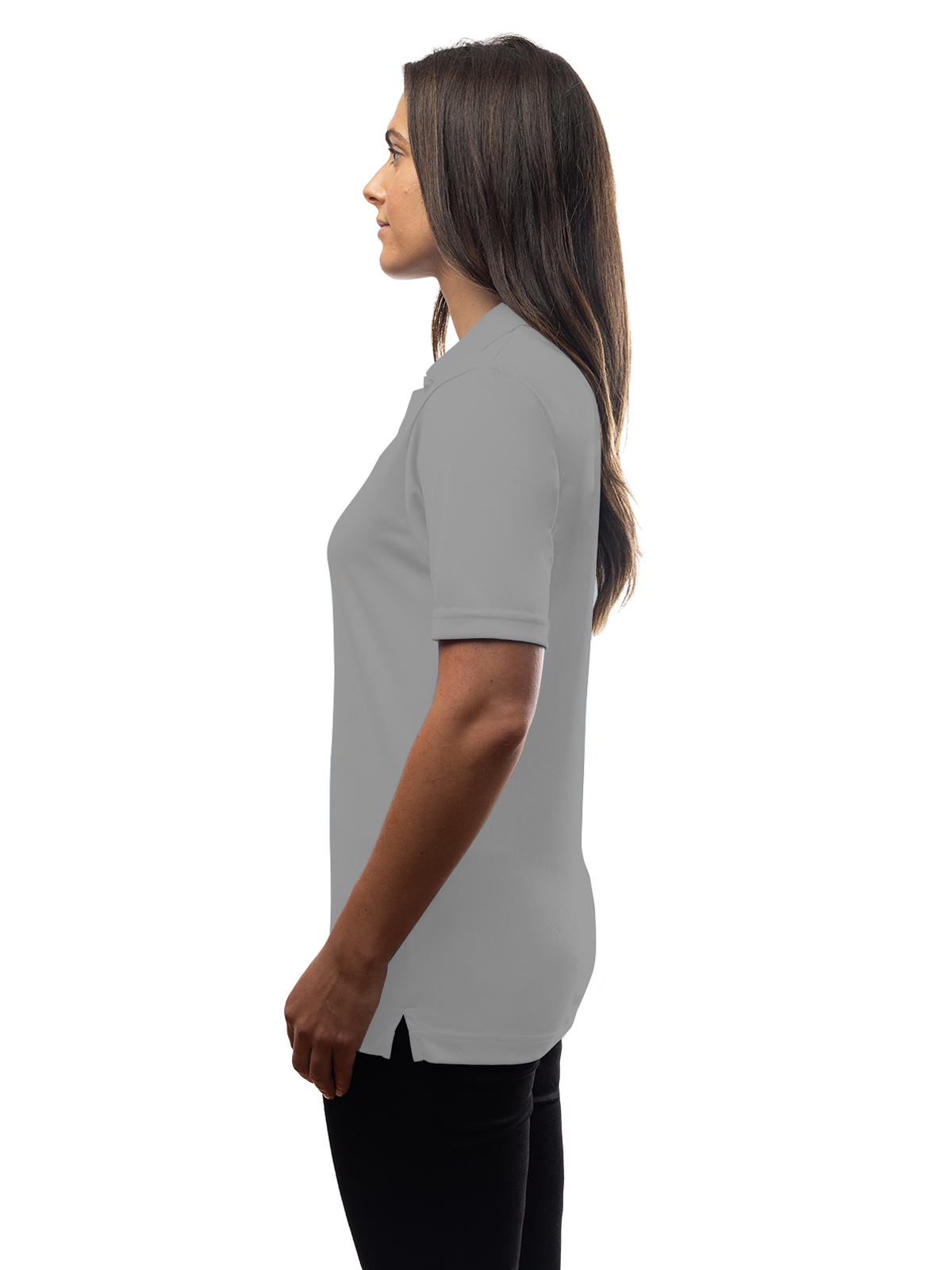 Blue Generation - Women's Pocketless Value Wicking Polo 3
