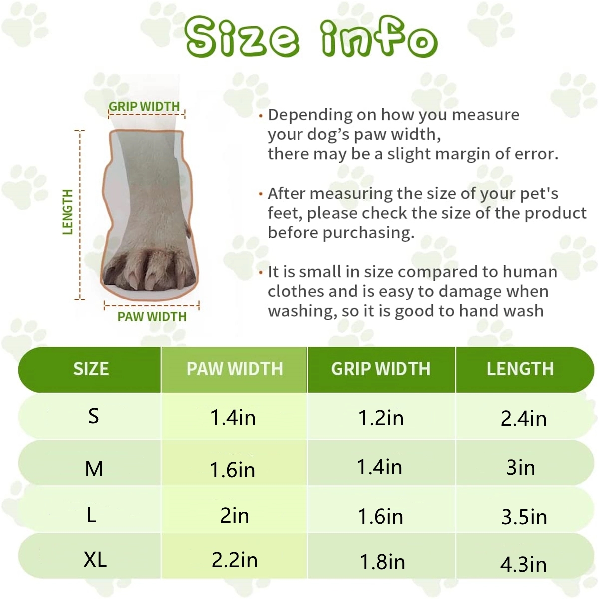 4 Pack Pet Anti-Slip Knit Dog Socks for Indoor Wear 3