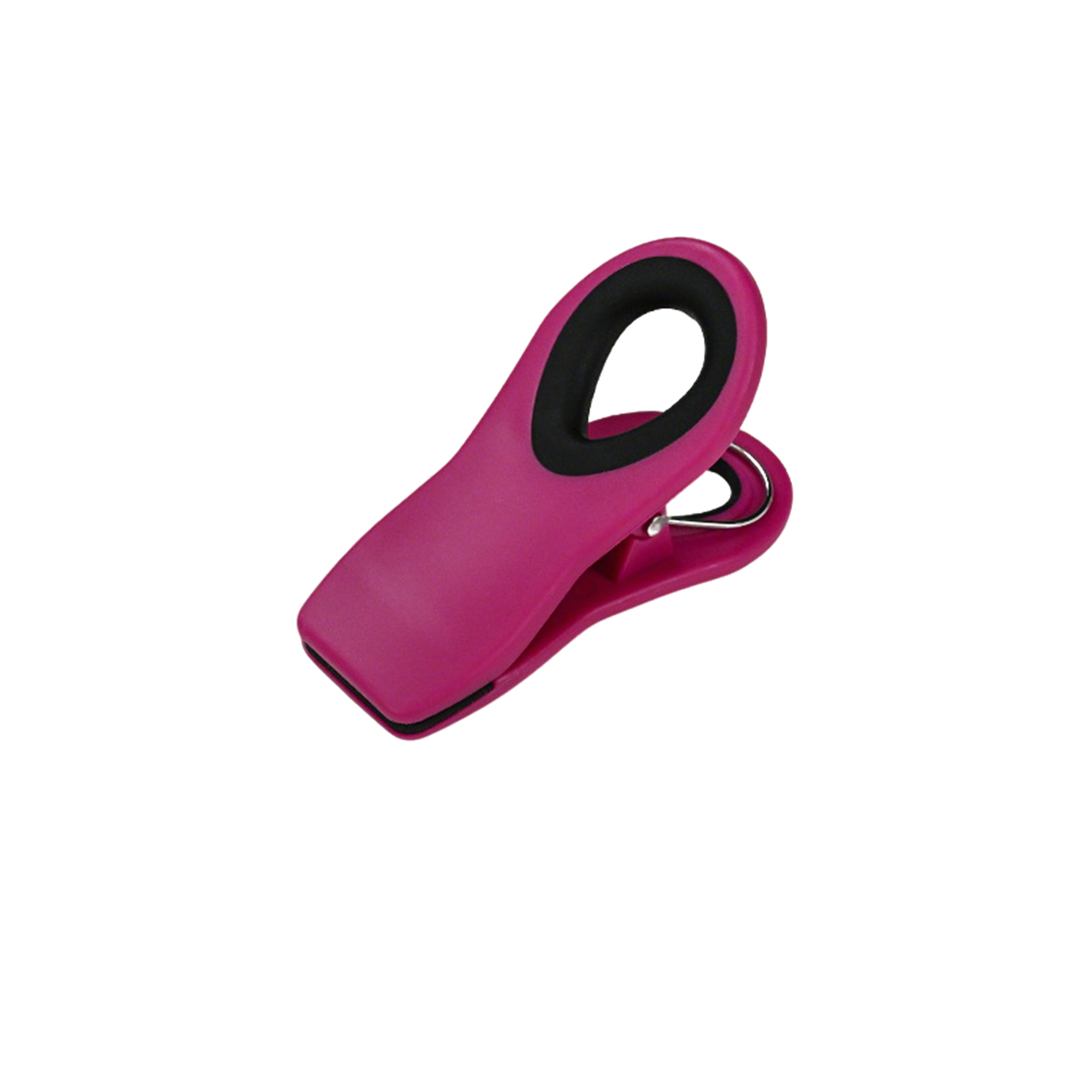 Magnetic Grip Bag Clip Plastic Body Spring Hinge 2.83" 10