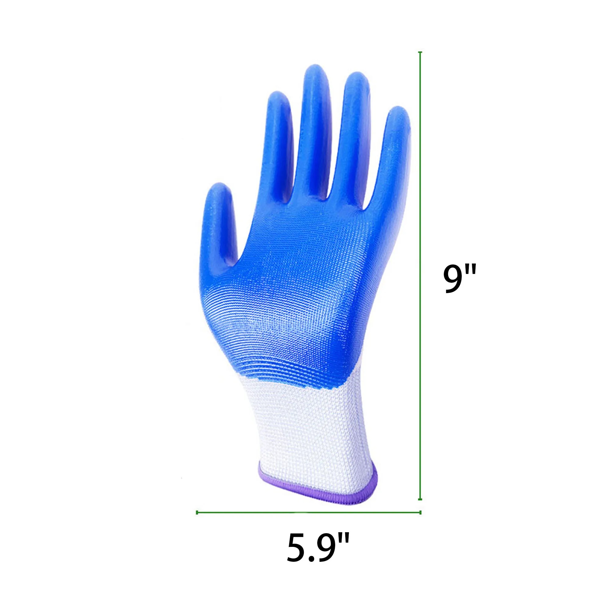 Nitrile Coated Seamless Knit Nylon Gloves 4