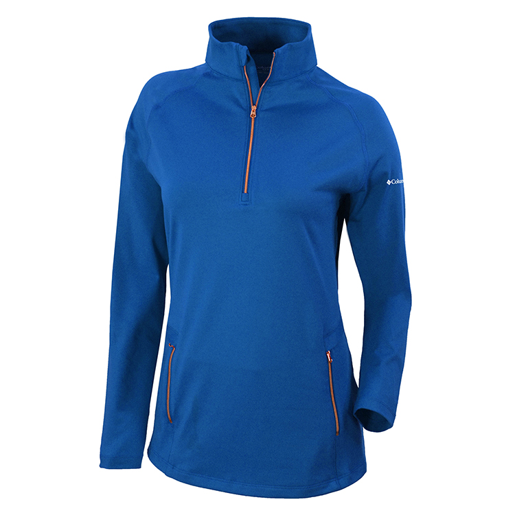 Columbia Ladies Omni-Wick Outward Nine 1/4 Zip 6