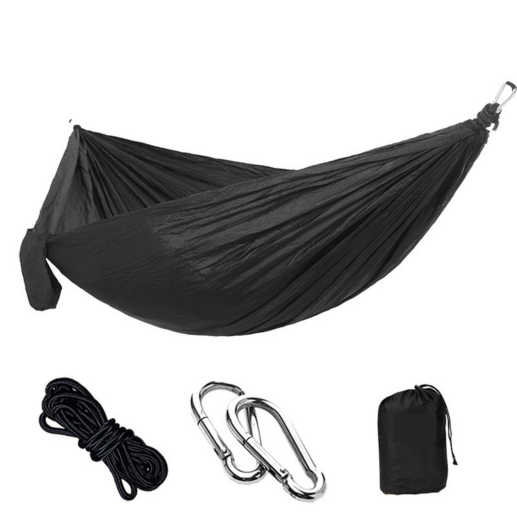 Portable Lightweight Nylon Swing Bed Hammock 14
