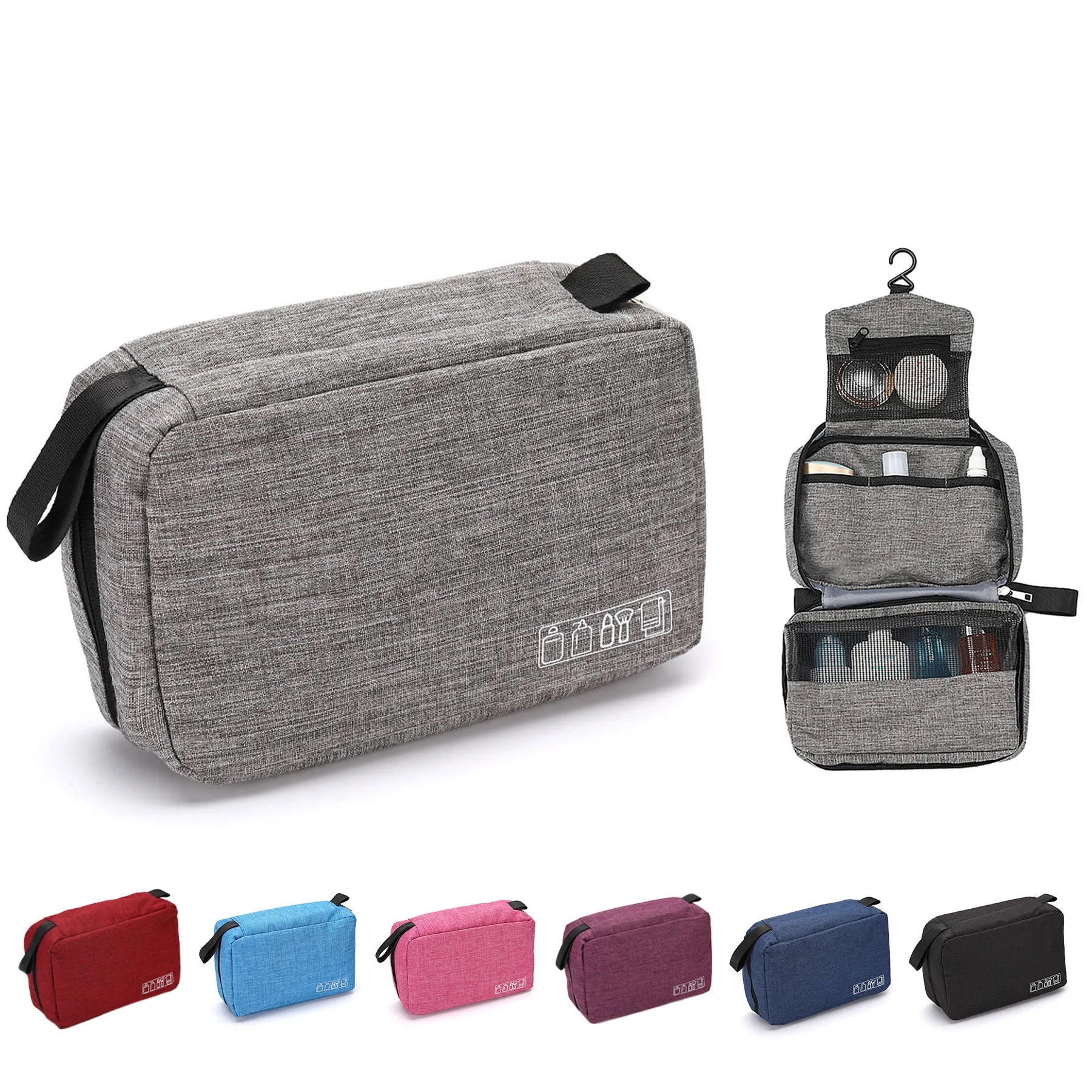 Large Capacity Hanging Toiletry Bag 1