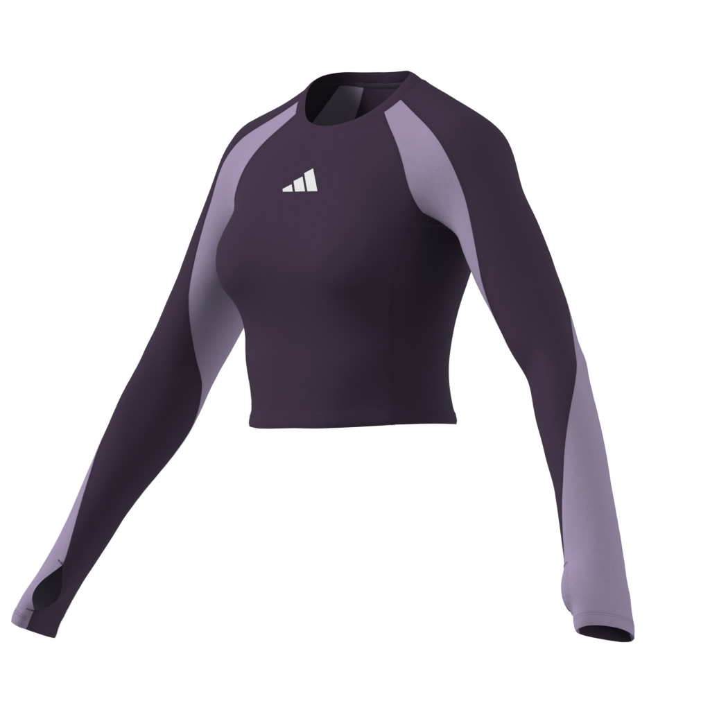 Techfit Colorblock Long Sleeve Shirt 2