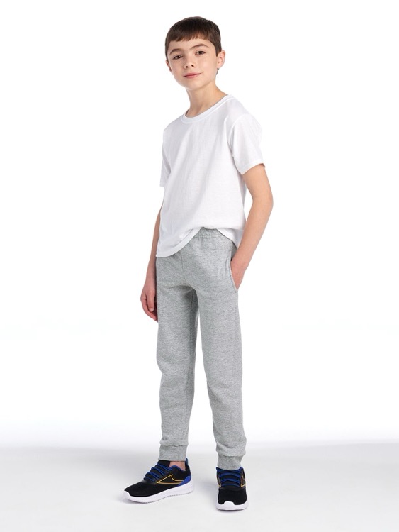 JERZEES NuBlend® Youth Pocketed Jogger Sweatpants 8