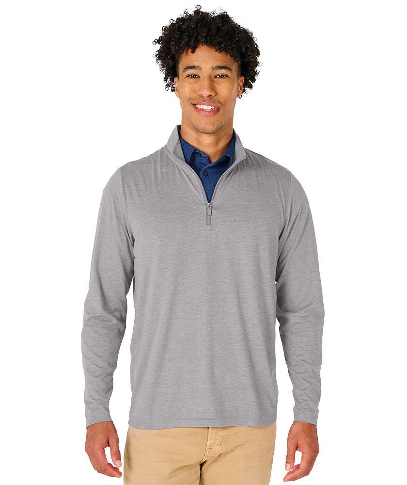 Men's Vista Tri-Blend Quarter Zip 4
