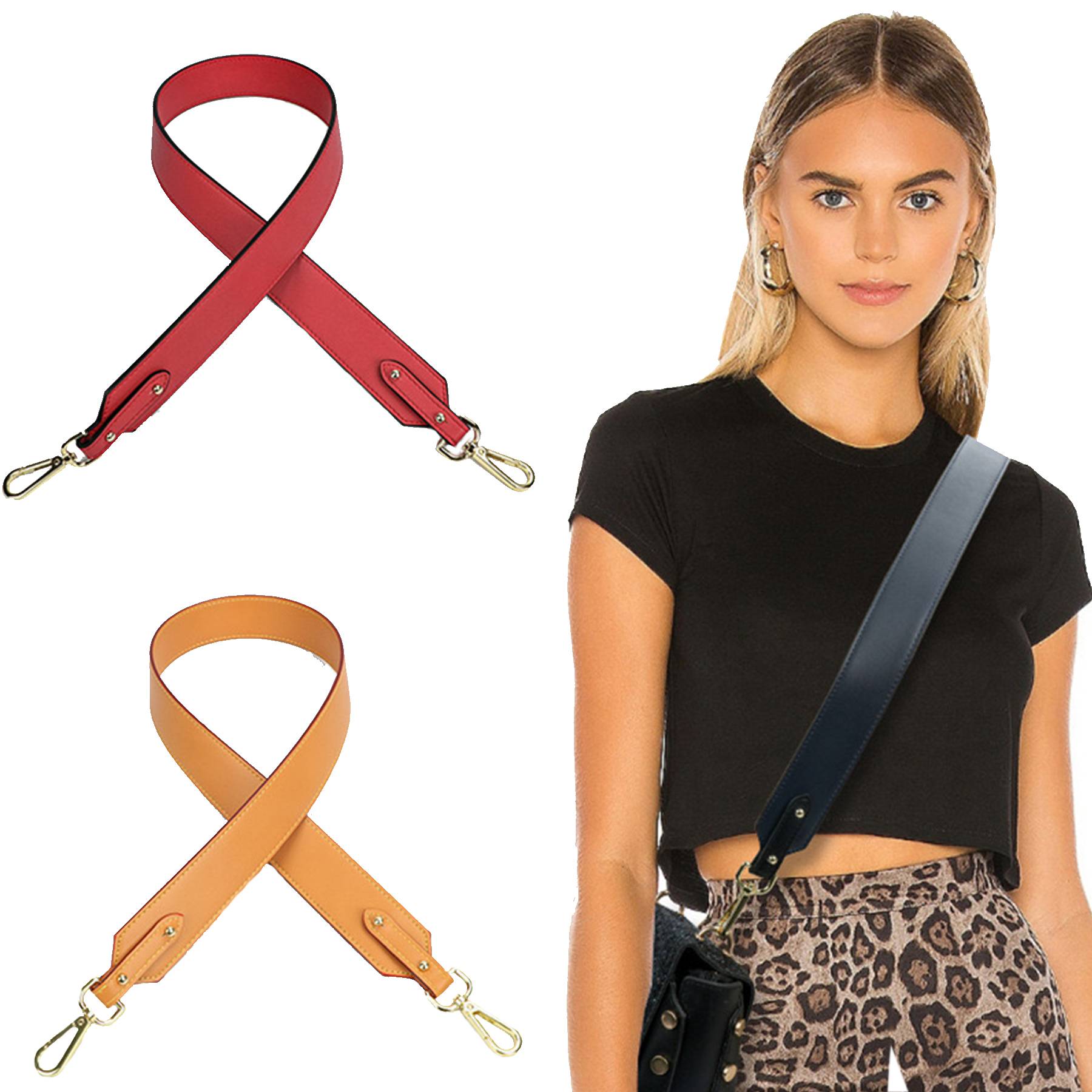 PU Leather Purse Adjustable Strap 4