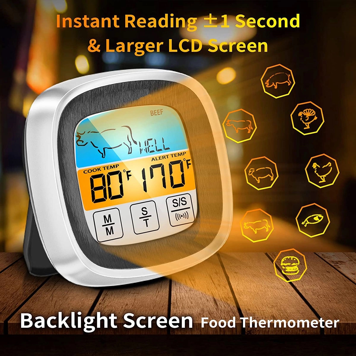 Digital Meat Thermometer For Cooking 4