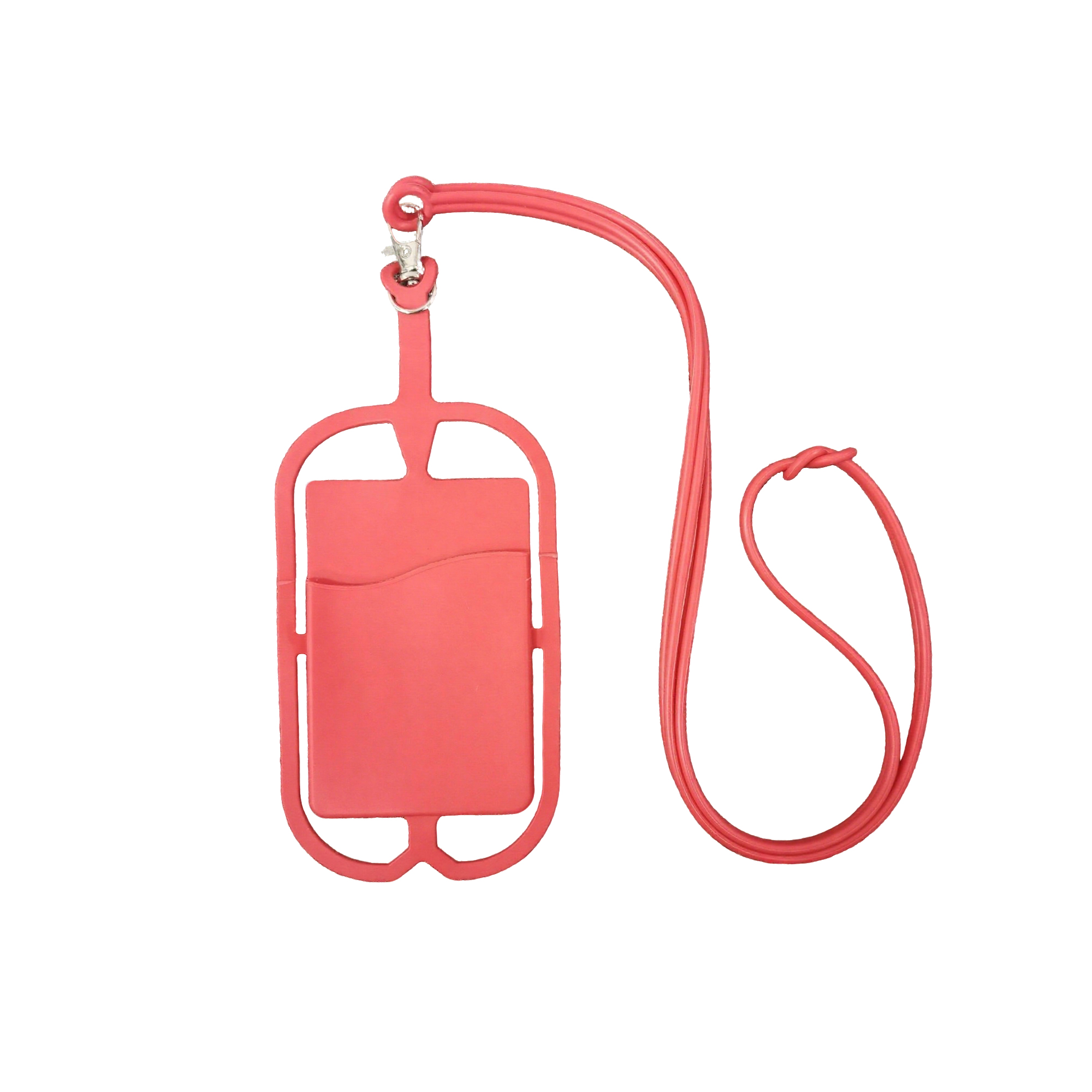 Silicone Lanyard Phone Wallet With Holder 8