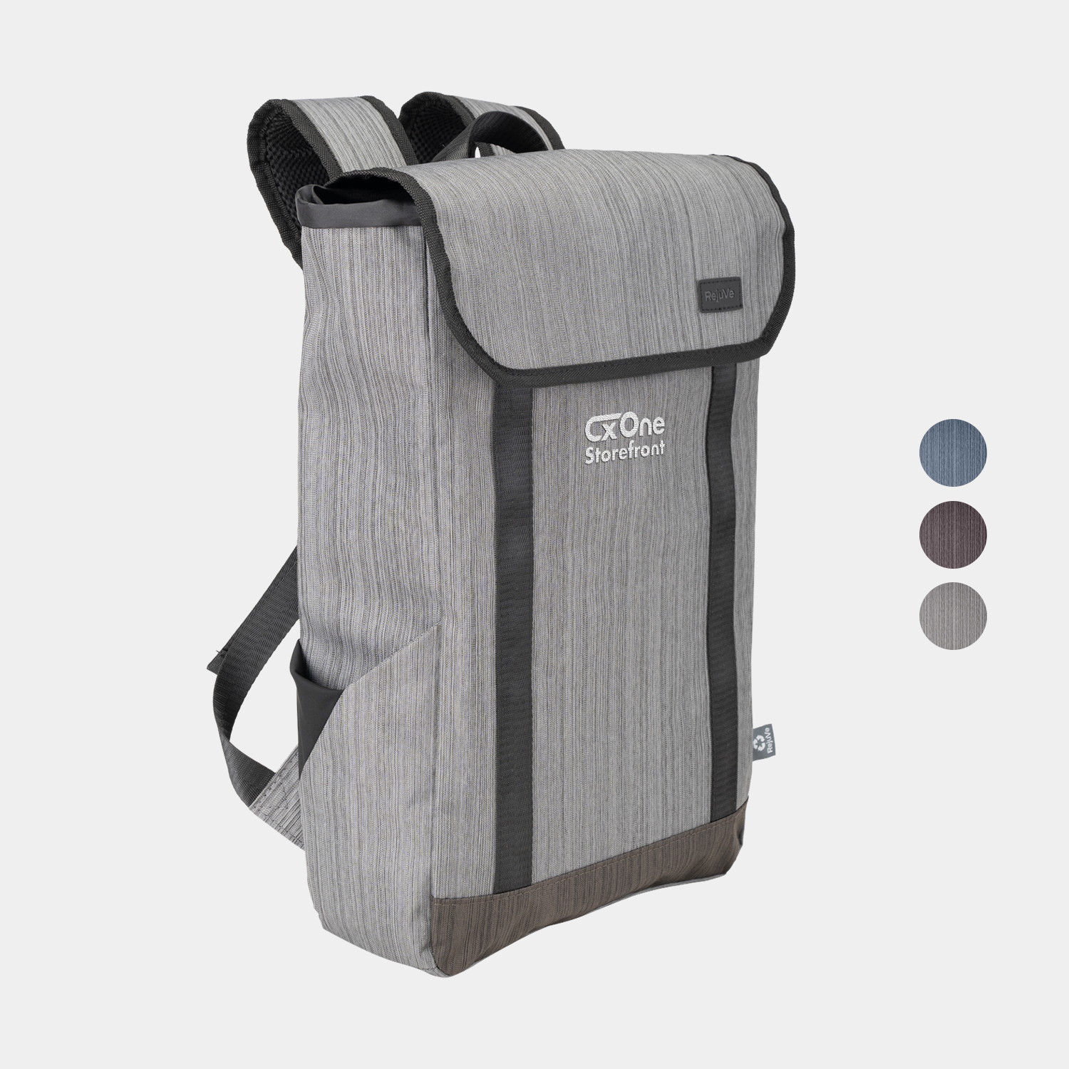 RejuVe® ELEMENT Recycled Heather Modern Business Travel Backpack 6