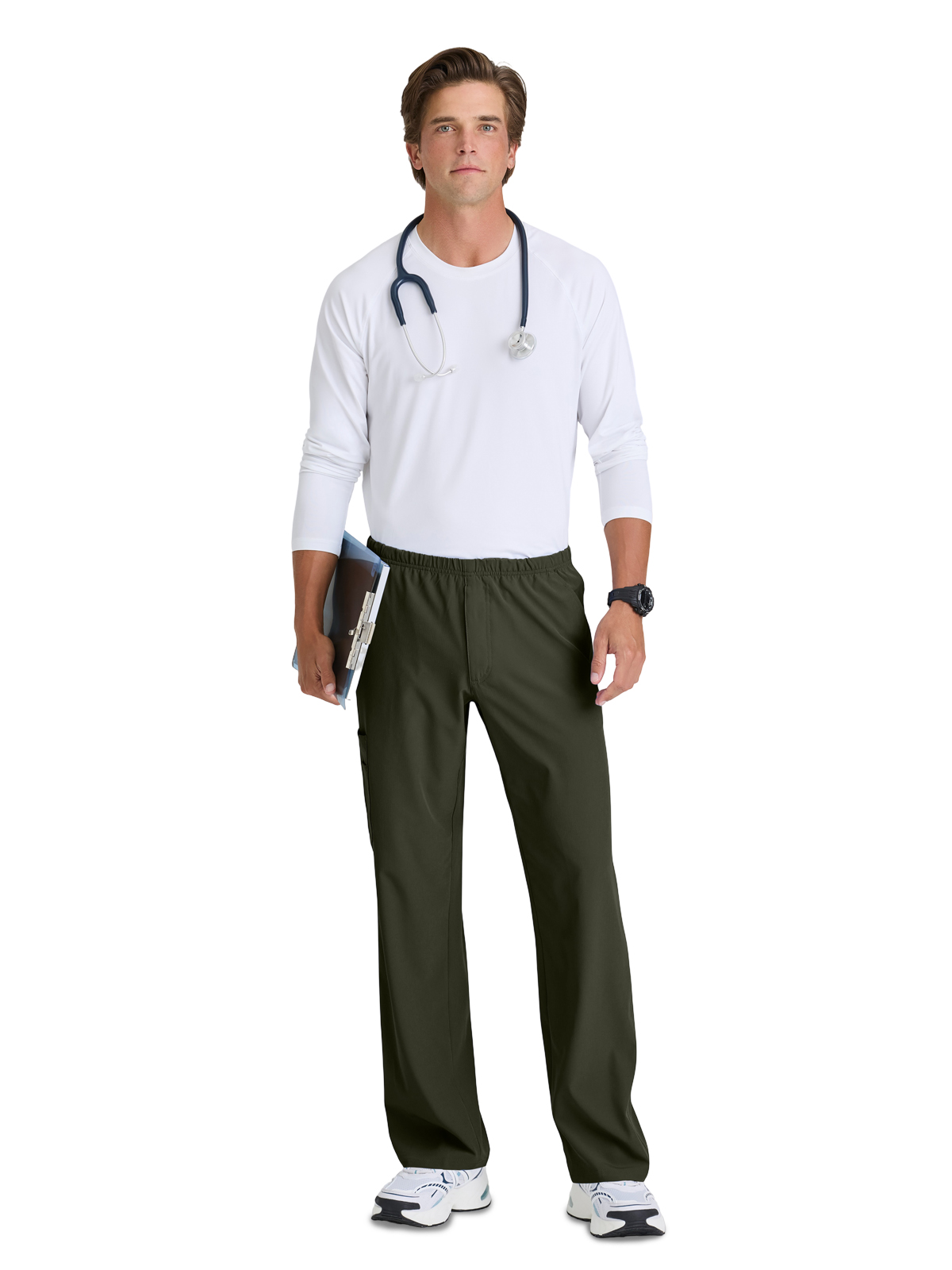 Skechers - Men's Four-Pocket Zip-Fly Structure Scrub Pant 14