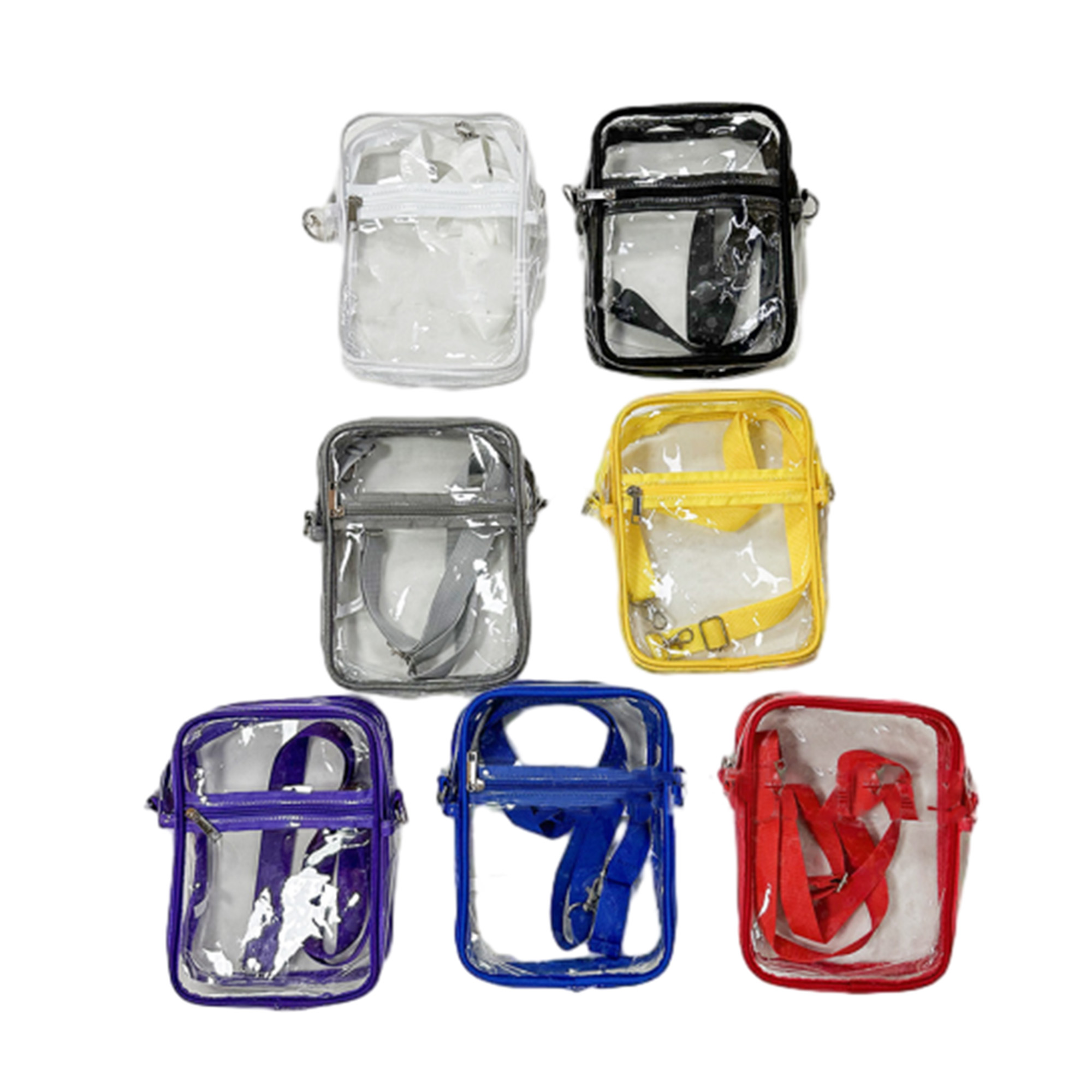 MOQ100 Outdoor Transparent Shoulder Bag 9