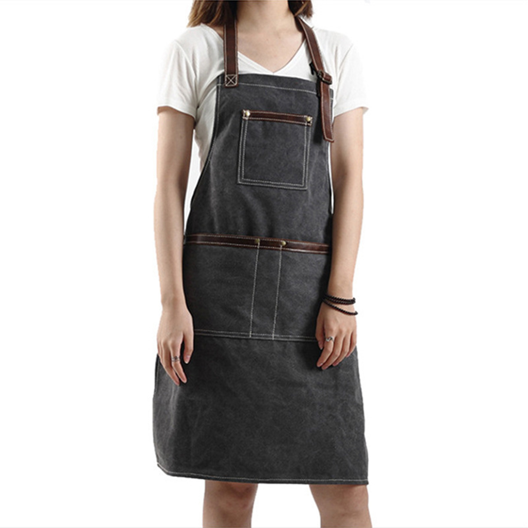 Kitchen Canvas Cooking Apron 3