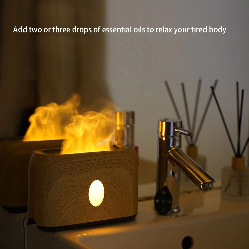 Flame Humidifier Essential Oil Diffuser 5