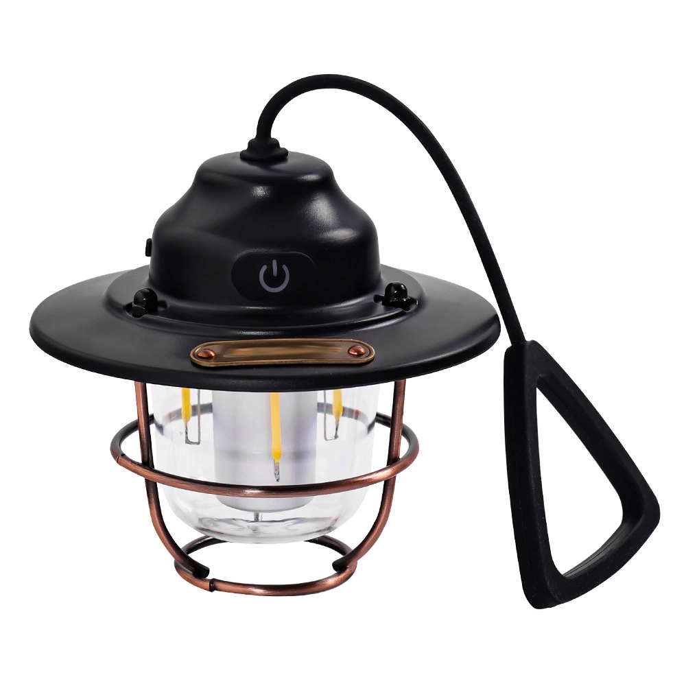 Vintage LED Rechargeable Camping Lantern 4